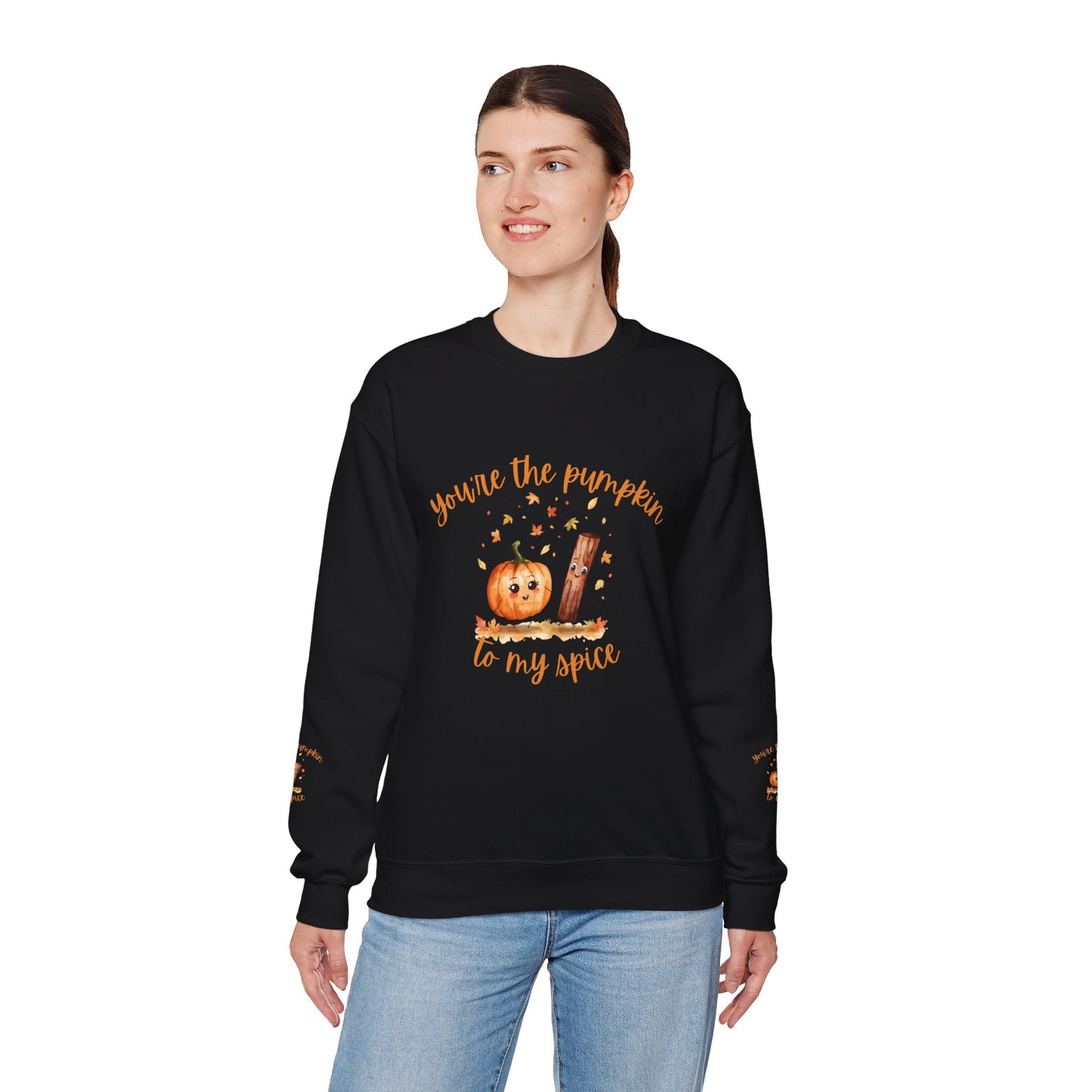 Pumpkin Spice Sweatshirt - Cozy Fall Crewneck for Halloween, Autumn Fashion, Gifts for Her, Couples Matching Outfits, Seasonal Style