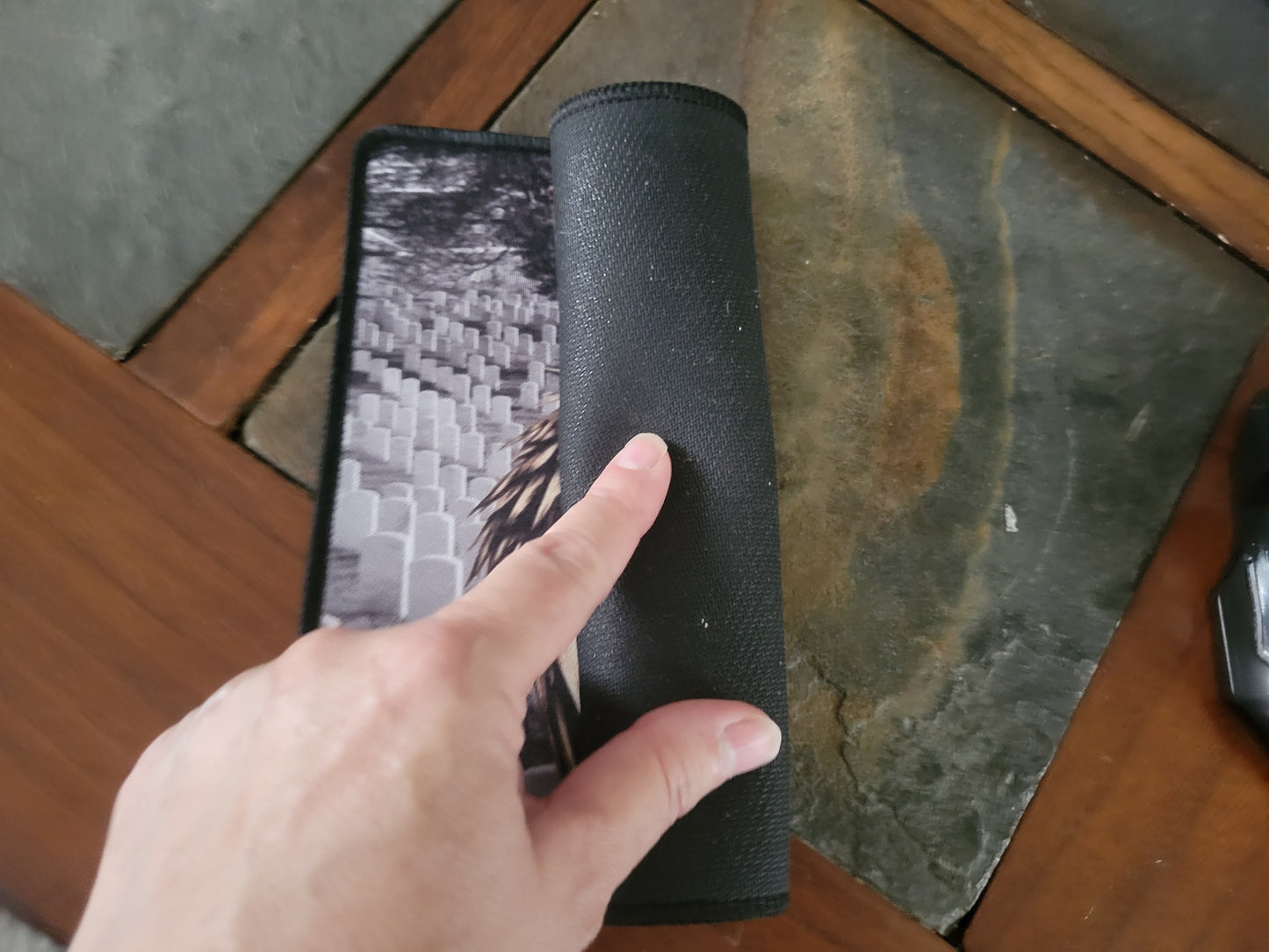 Military Tribute Mouse Pad - Non-Slip Rubber Base