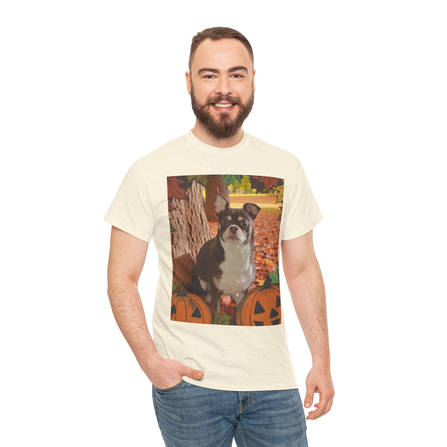 Fall Dog Unisex Tee, Dog Lovers Fall Shirt