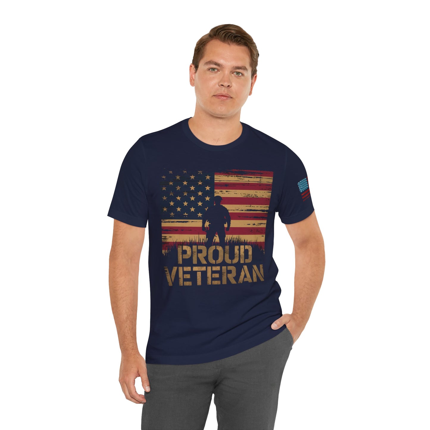 American Veteran T-Shirt — Patriotic Military Tribute Tee