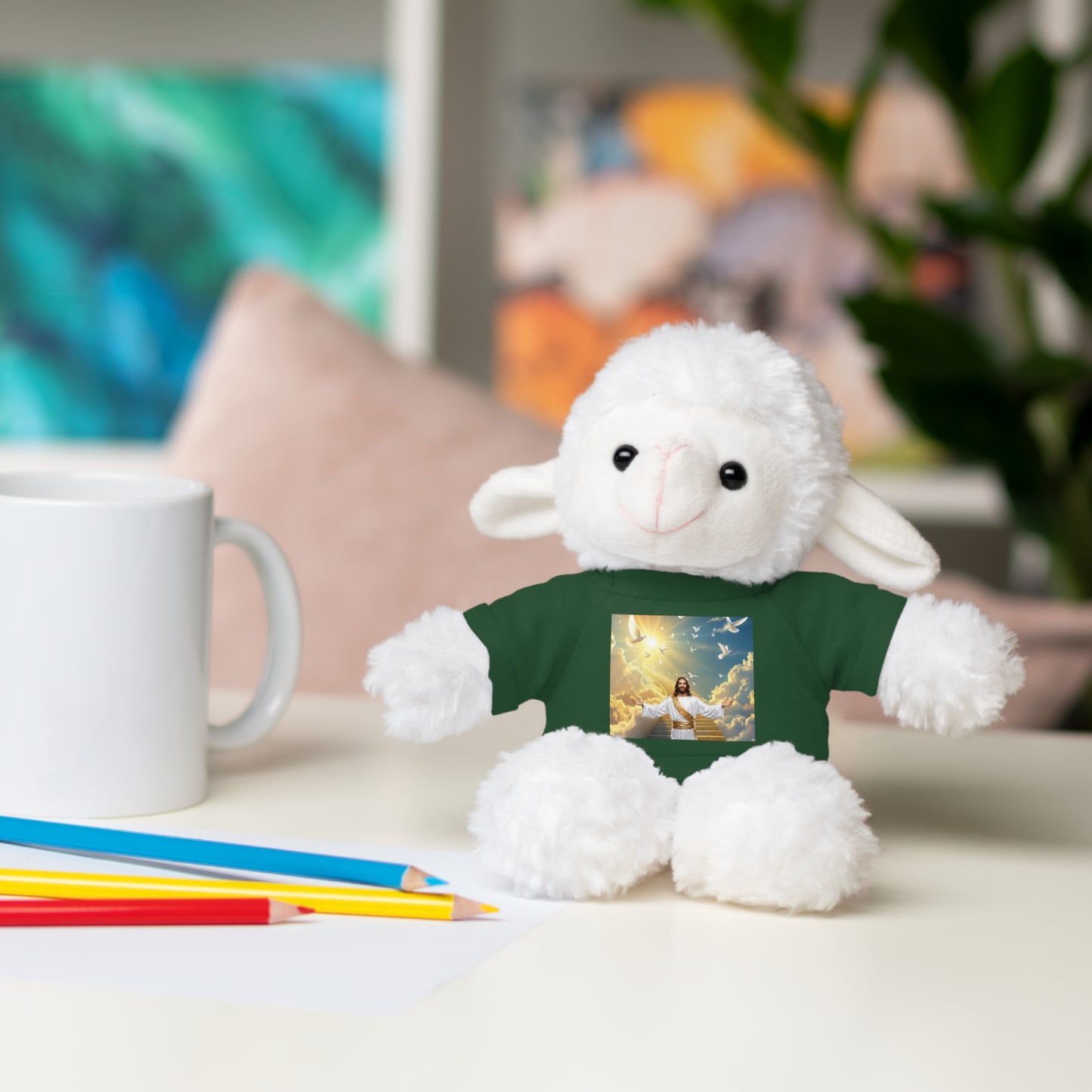 Cute Stuffed Animals with Custom Tee