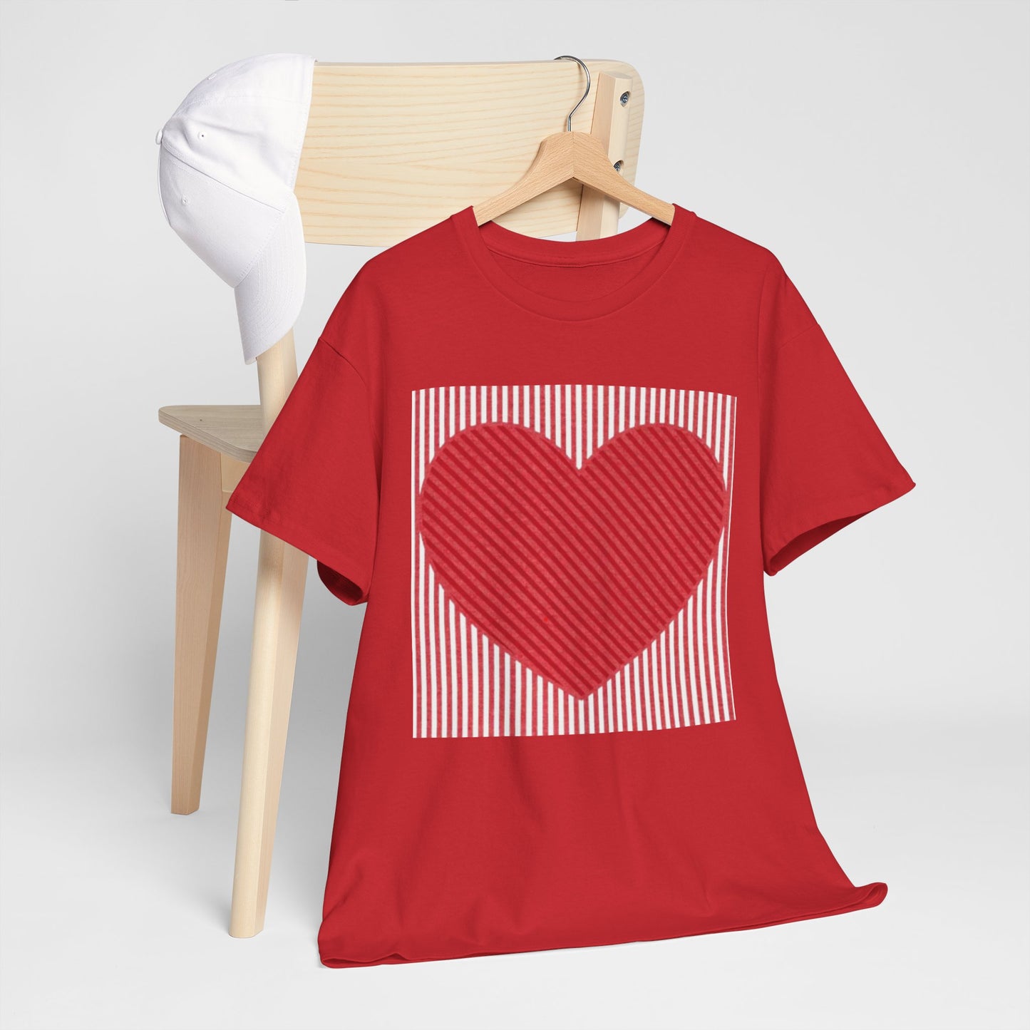 Valentines Hearts Tee, Retro Love Heart Graphic