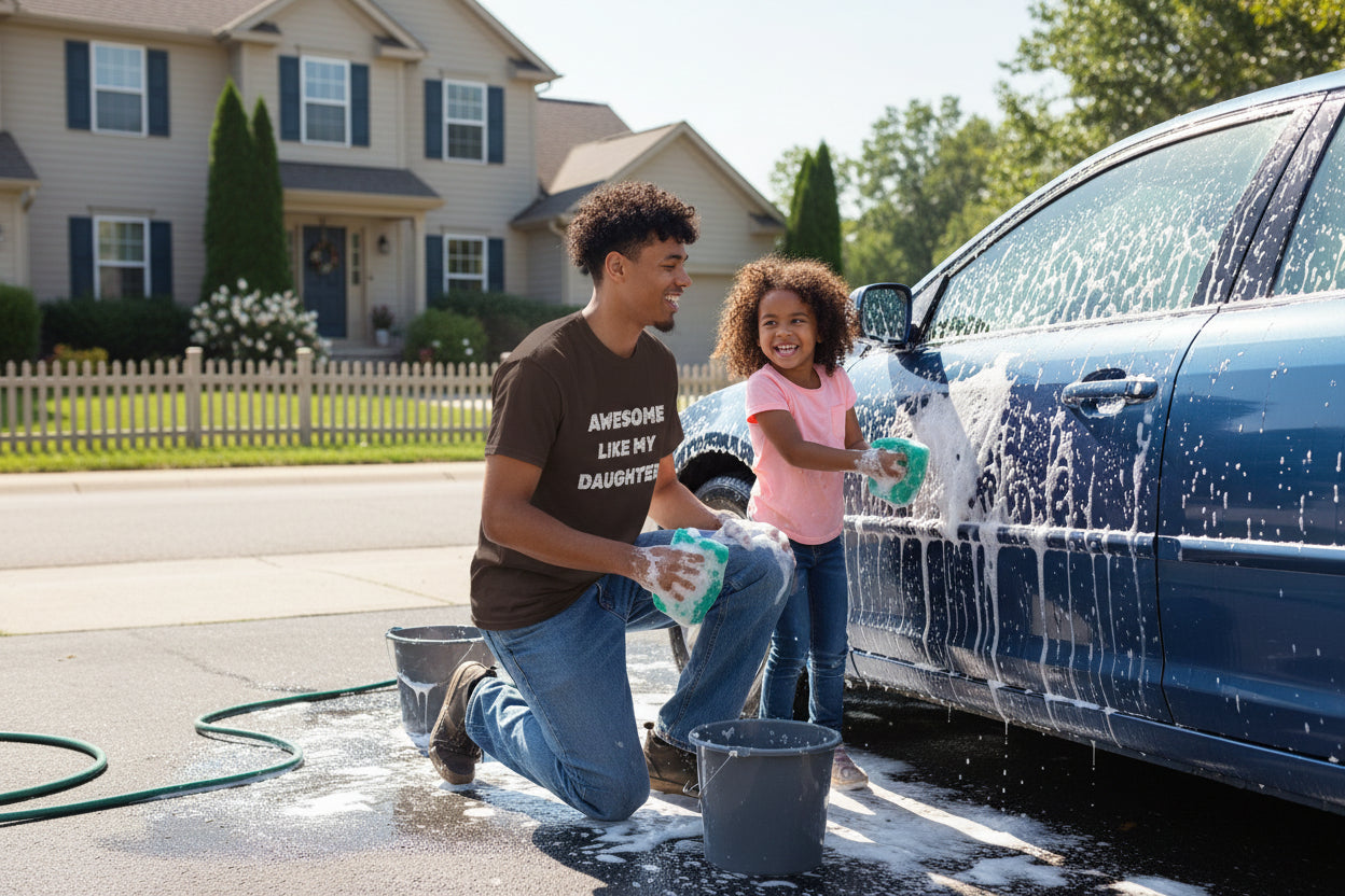 Awesome Like My Daughter T-Shirt, Proud Parent Tee