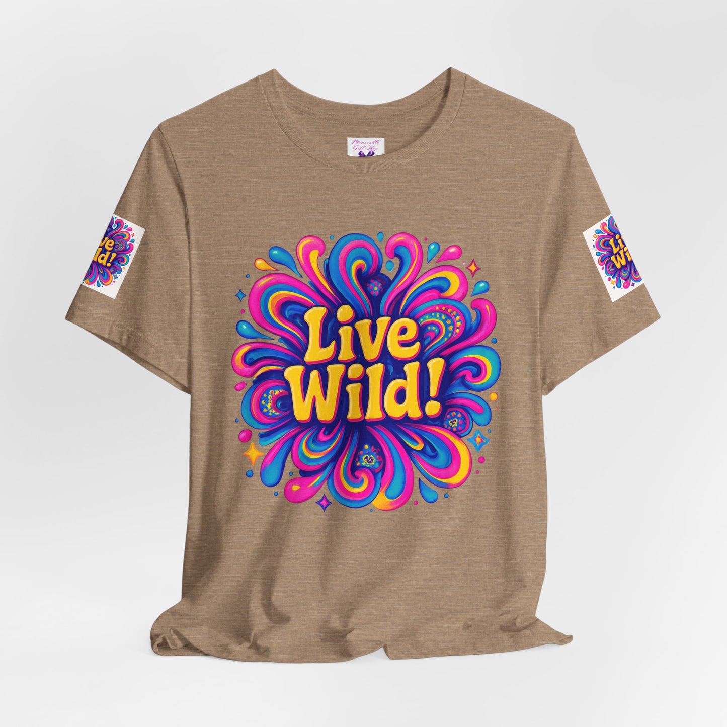 Live Wild Tee - Unisex Jersey Short Sleeve