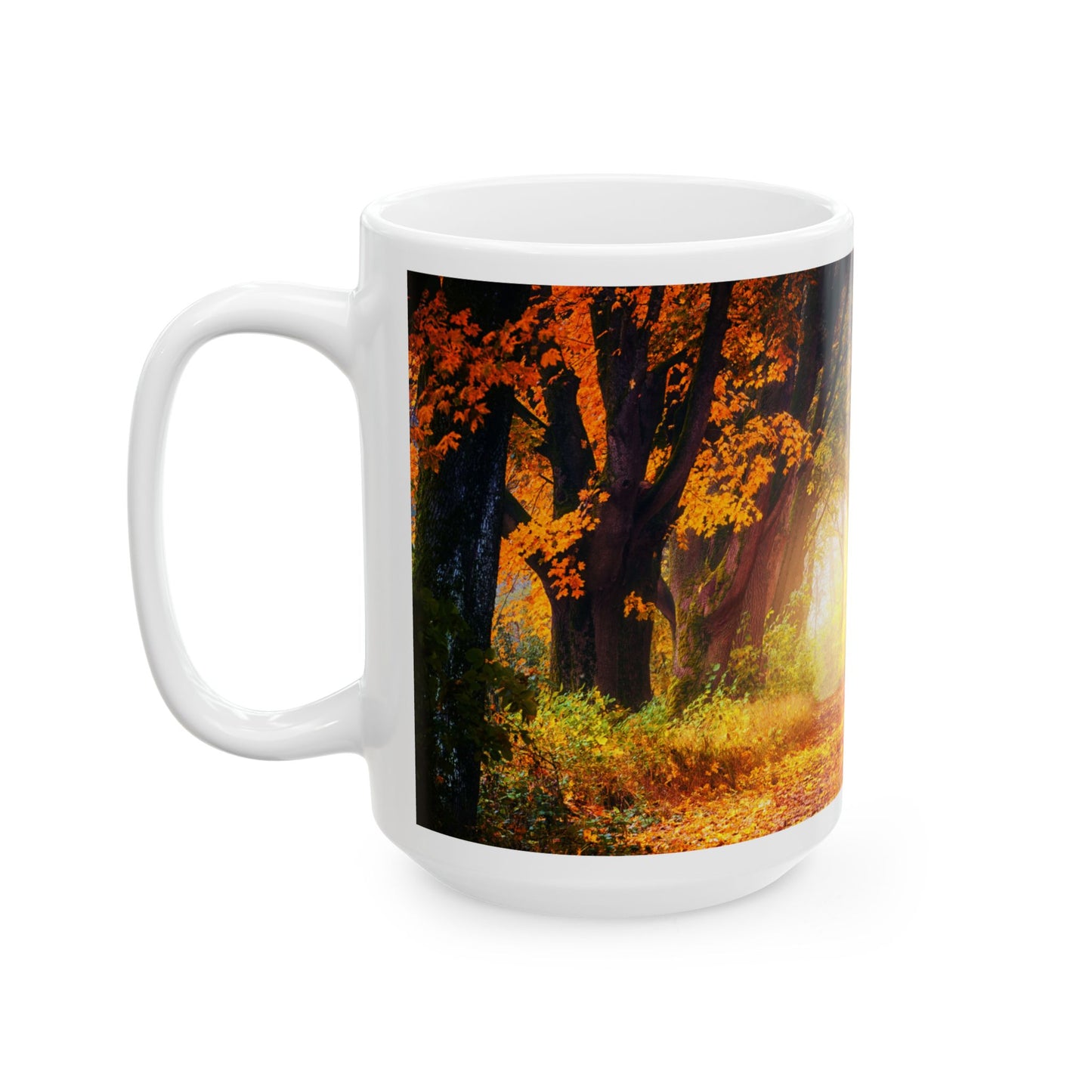 Autumn Forest Ceramic Mug