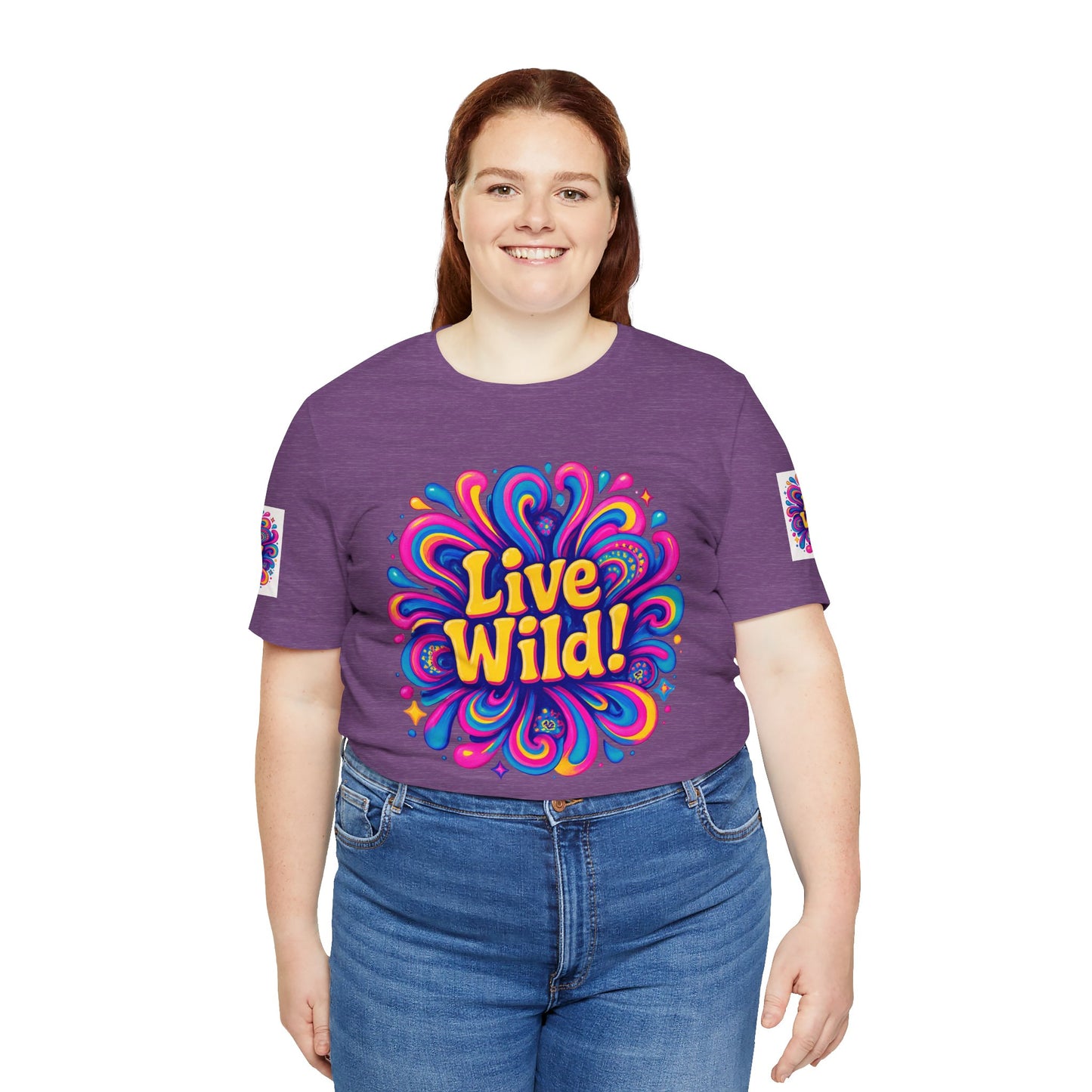 Live Wild Tee - Unisex Jersey Short Sleeve