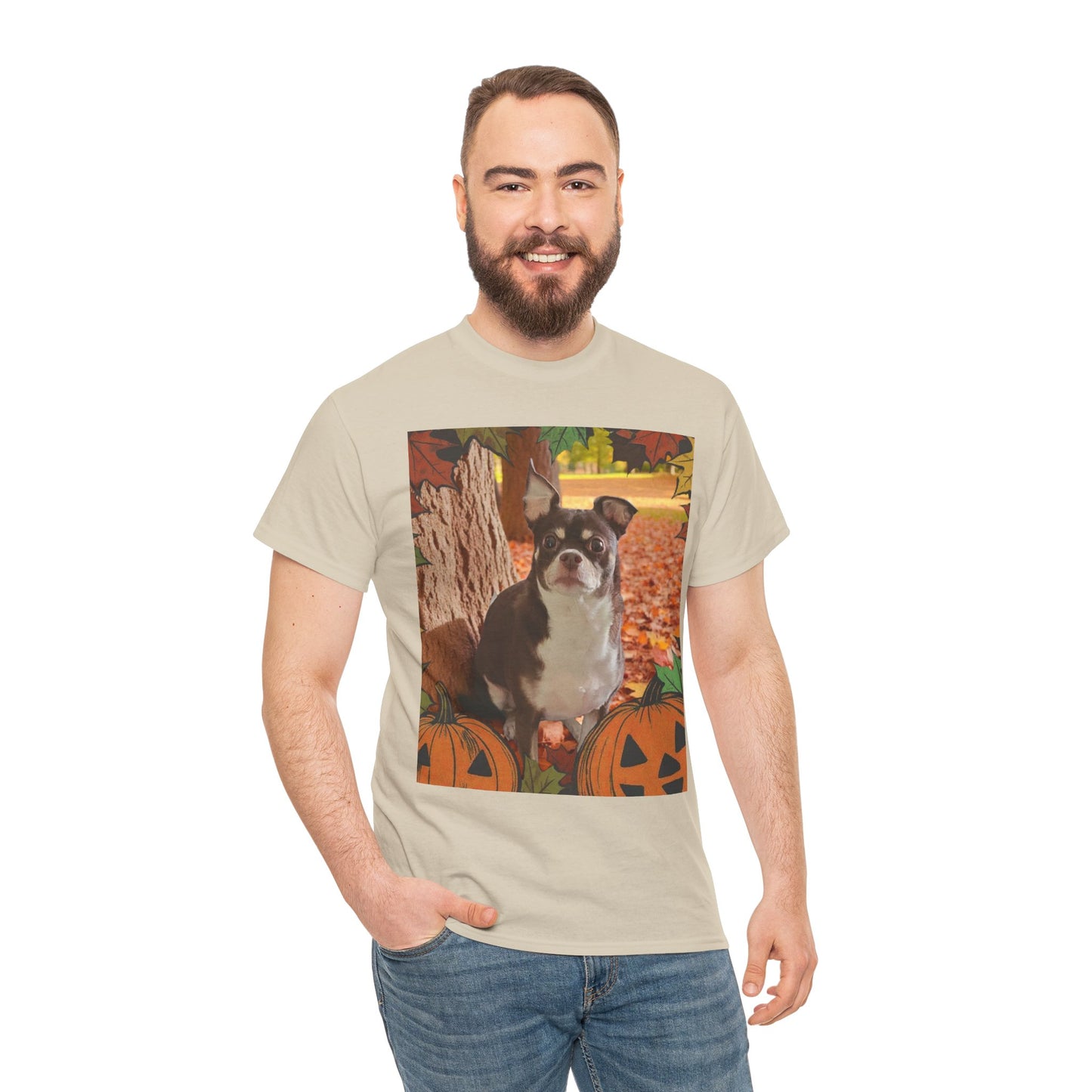 Fall Dog Unisex Tee, Dog Lovers Fall Shirt