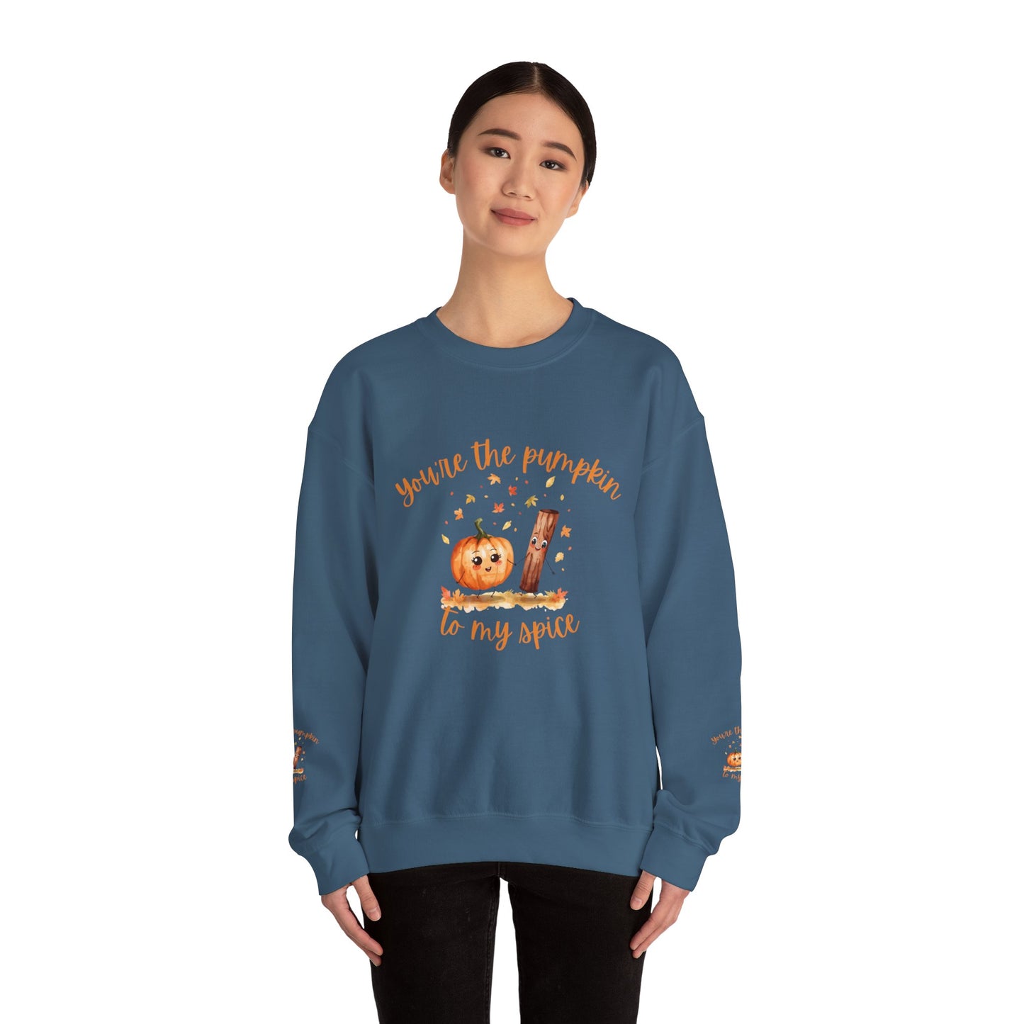 Pumpkin Spice Sweatshirt - Cozy Fall Crewneck for Halloween, Autumn Fashion, Gifts for Her, Couples Matching Outfits, Seasonal Style