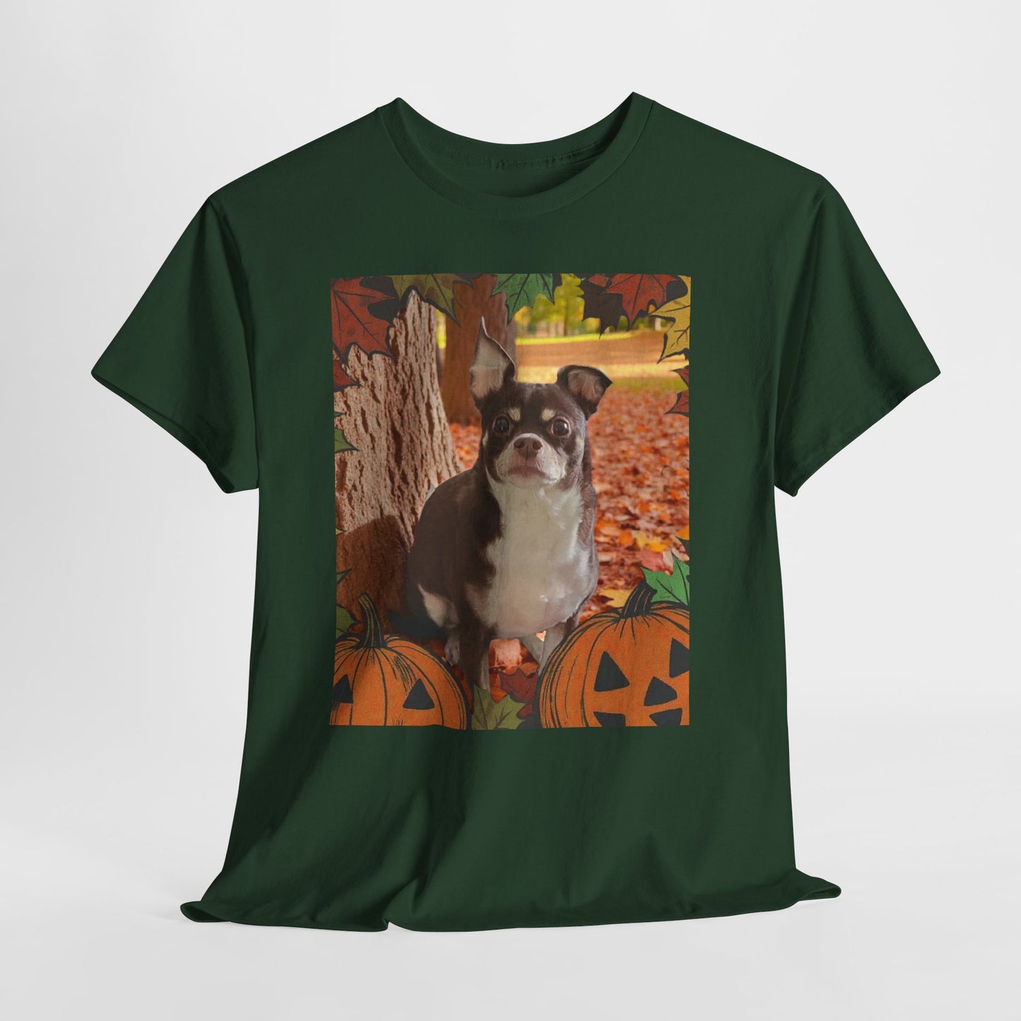 Fall Dog Unisex Tee, Dog Lovers Fall Shirt