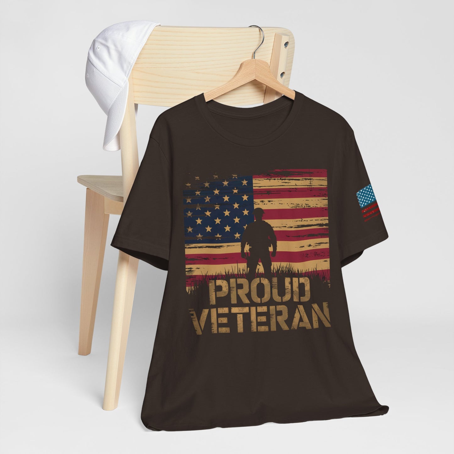 American Veteran T-Shirt — Patriotic Military Tribute Tee