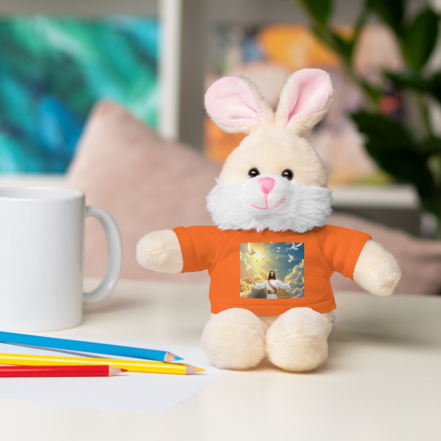 Cute Stuffed Animals with Custom Tee