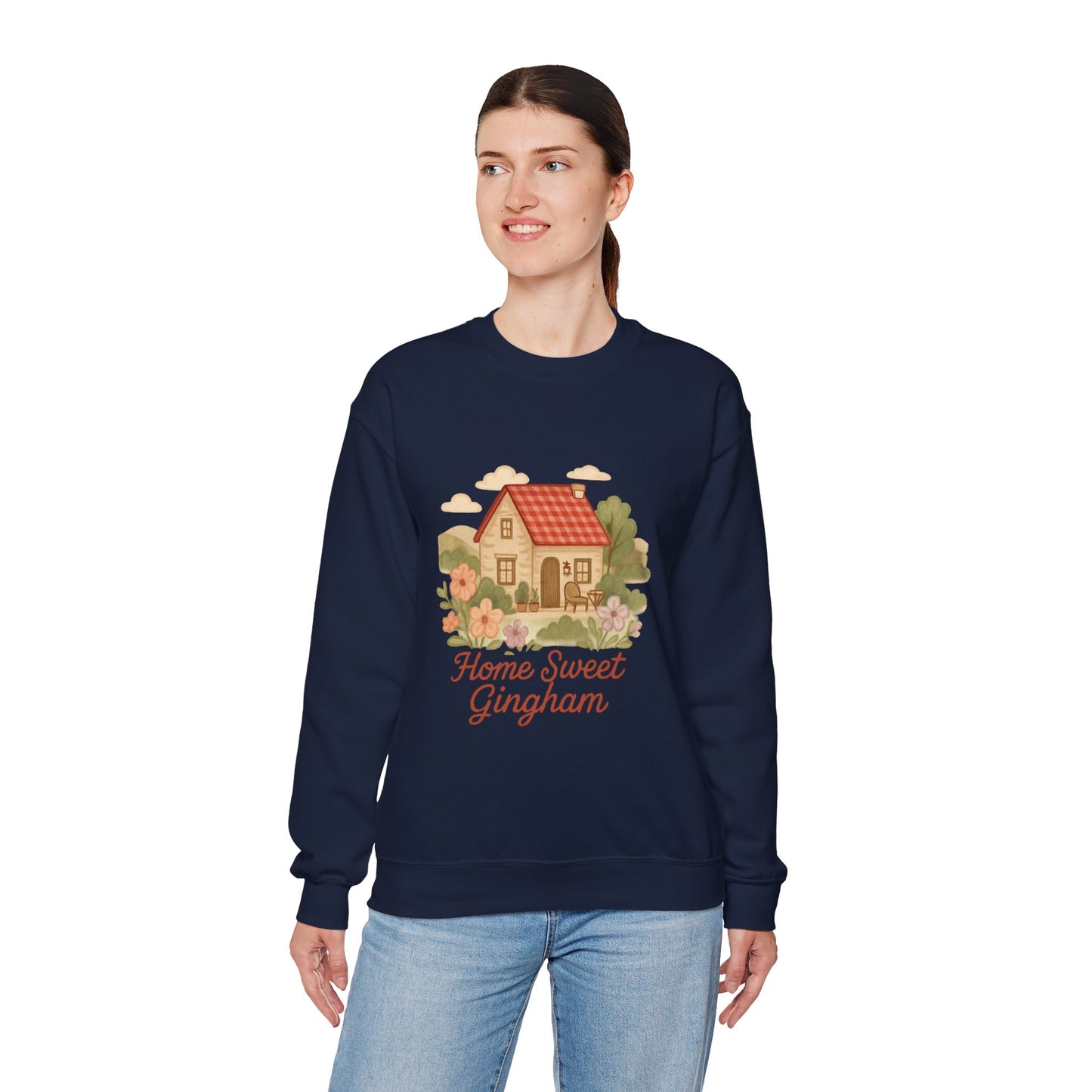 English Cottage Crewneck Sweatshirt