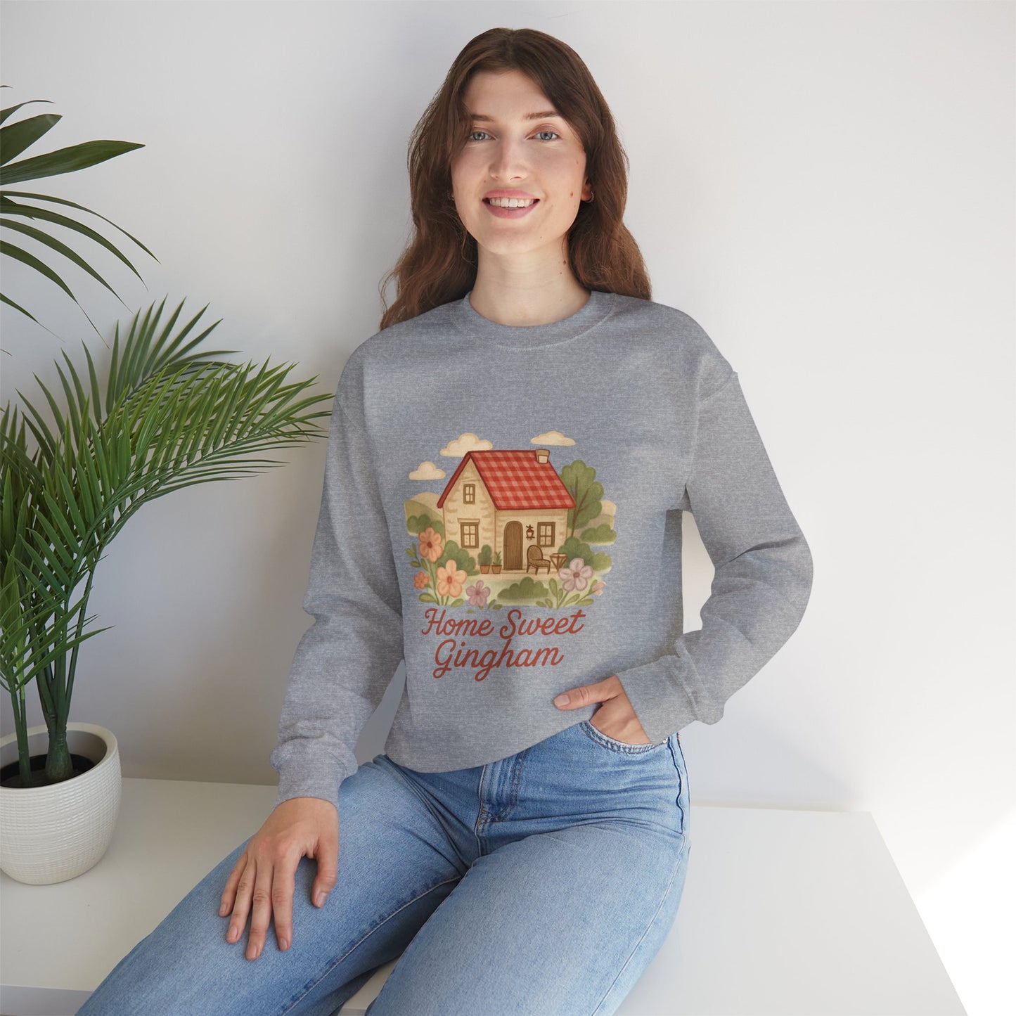 English Cottage Crewneck Sweatshirt