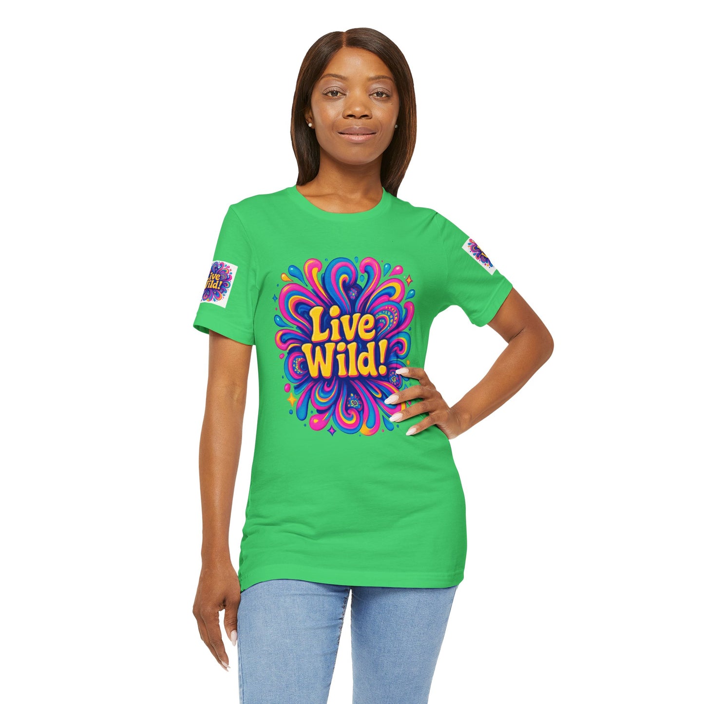 Live Wild Tee - Unisex Jersey Short Sleeve