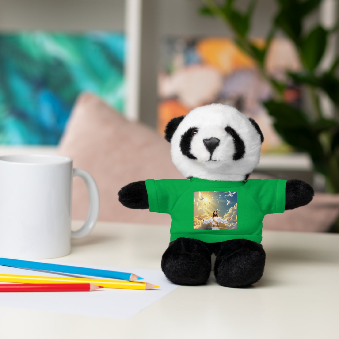 Cute Stuffed Animals with Custom Tee