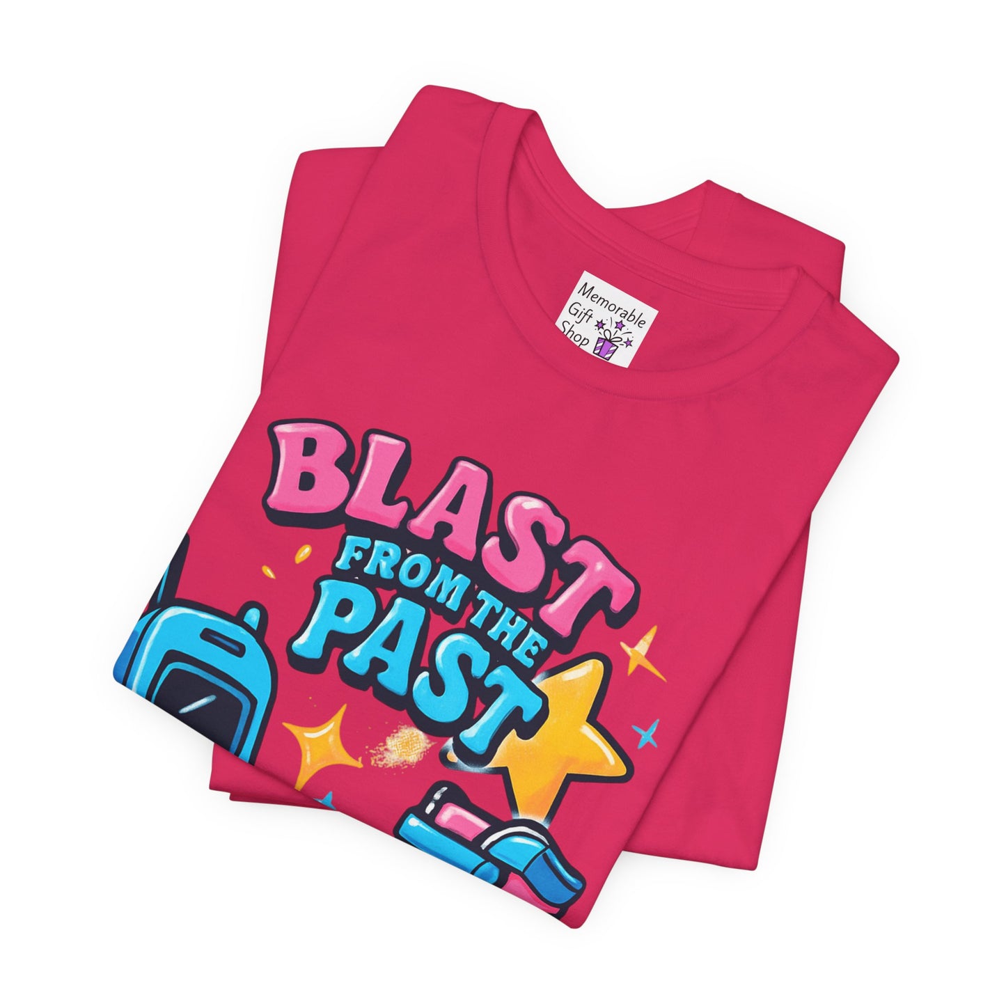 Retro Tee - Roller Skates & Cordless Phones Design