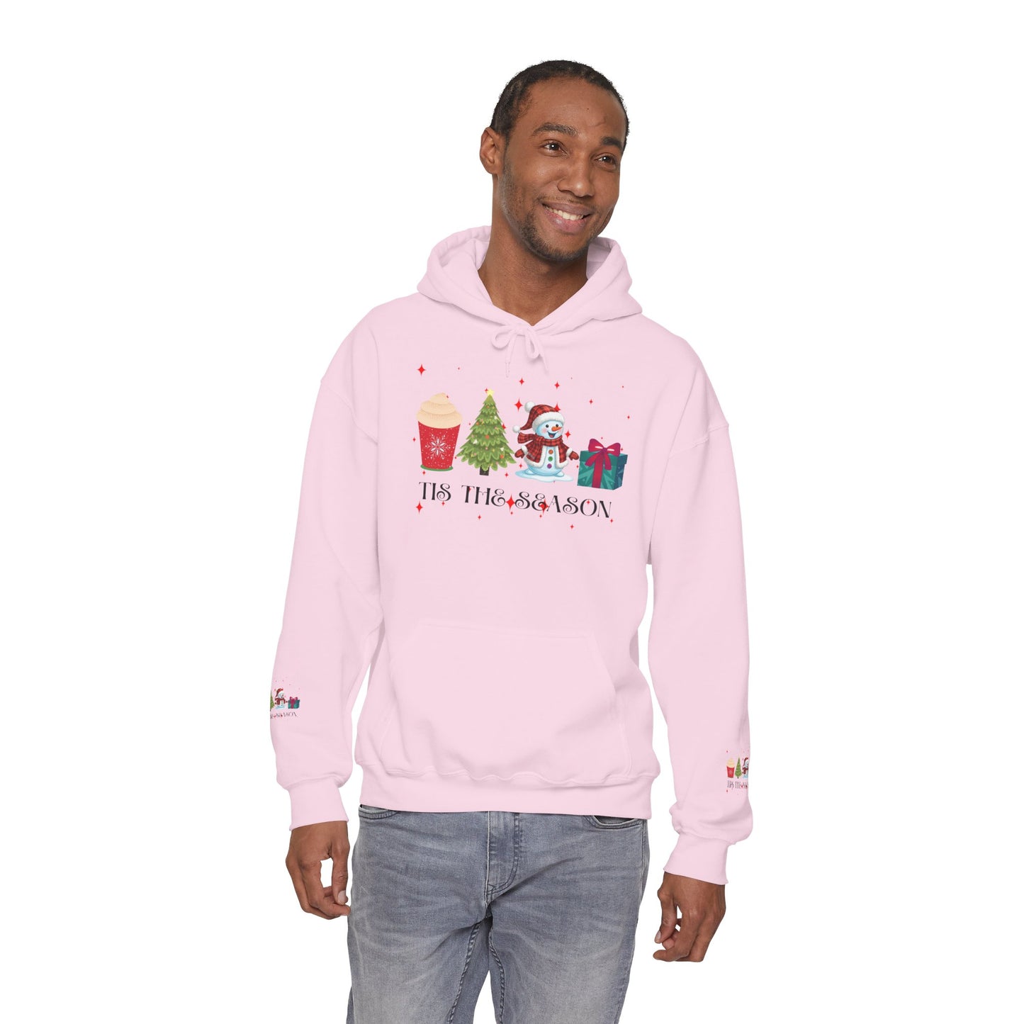Festive Holiday Hoodie - 'Tis the Season Sweatshirt