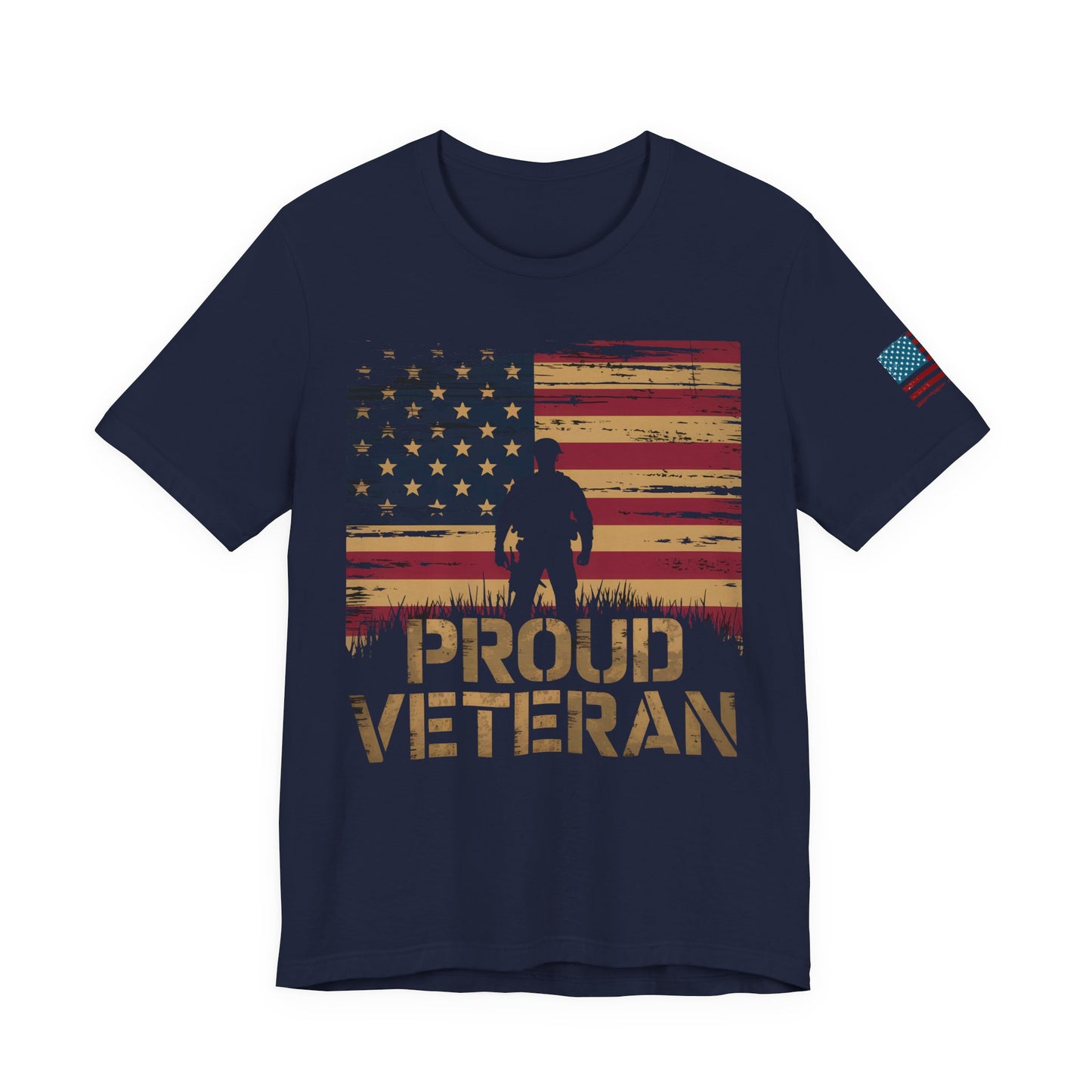 American Veteran T-Shirt — Patriotic Military Tribute Tee