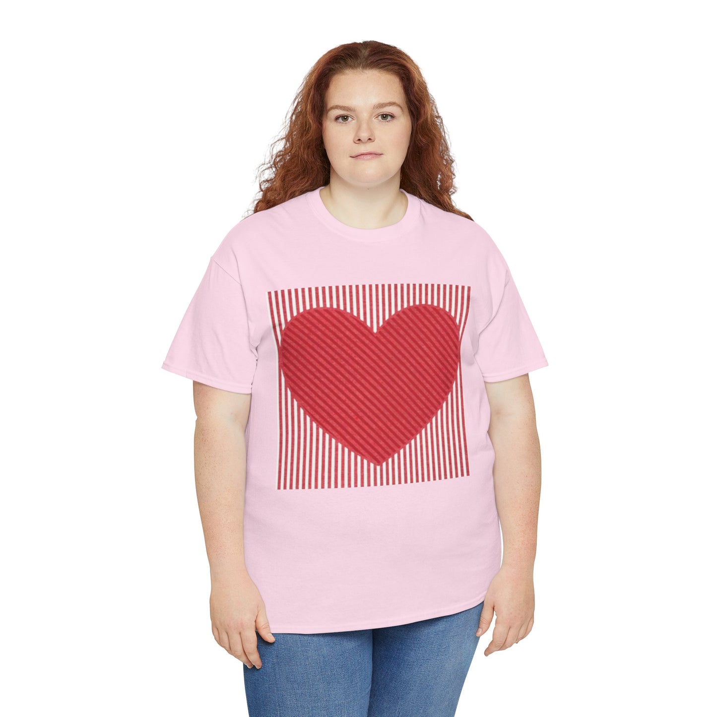 Valentines Hearts Tee, Retro Love Heart Graphic
