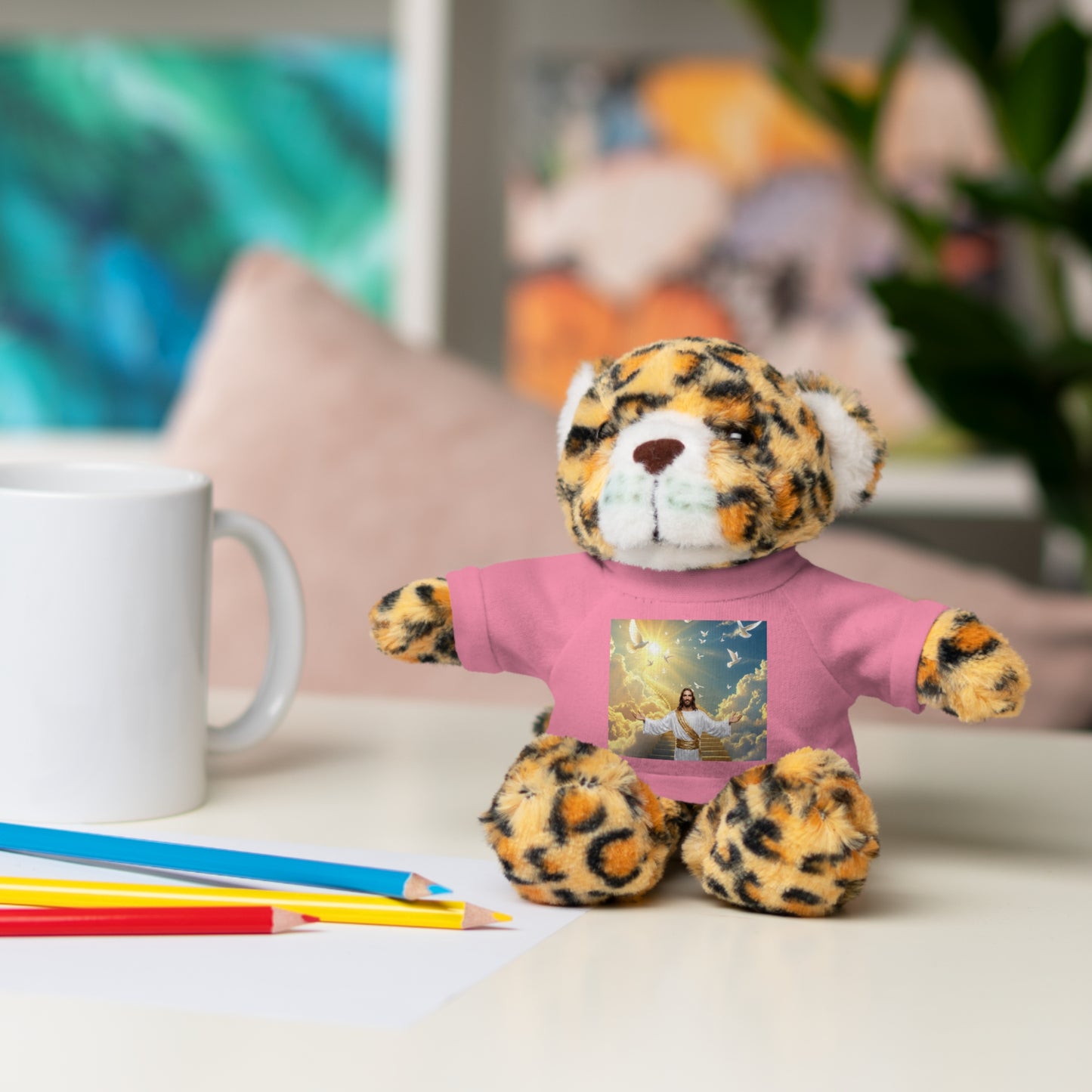 Cute Stuffed Animals with Custom Tee
