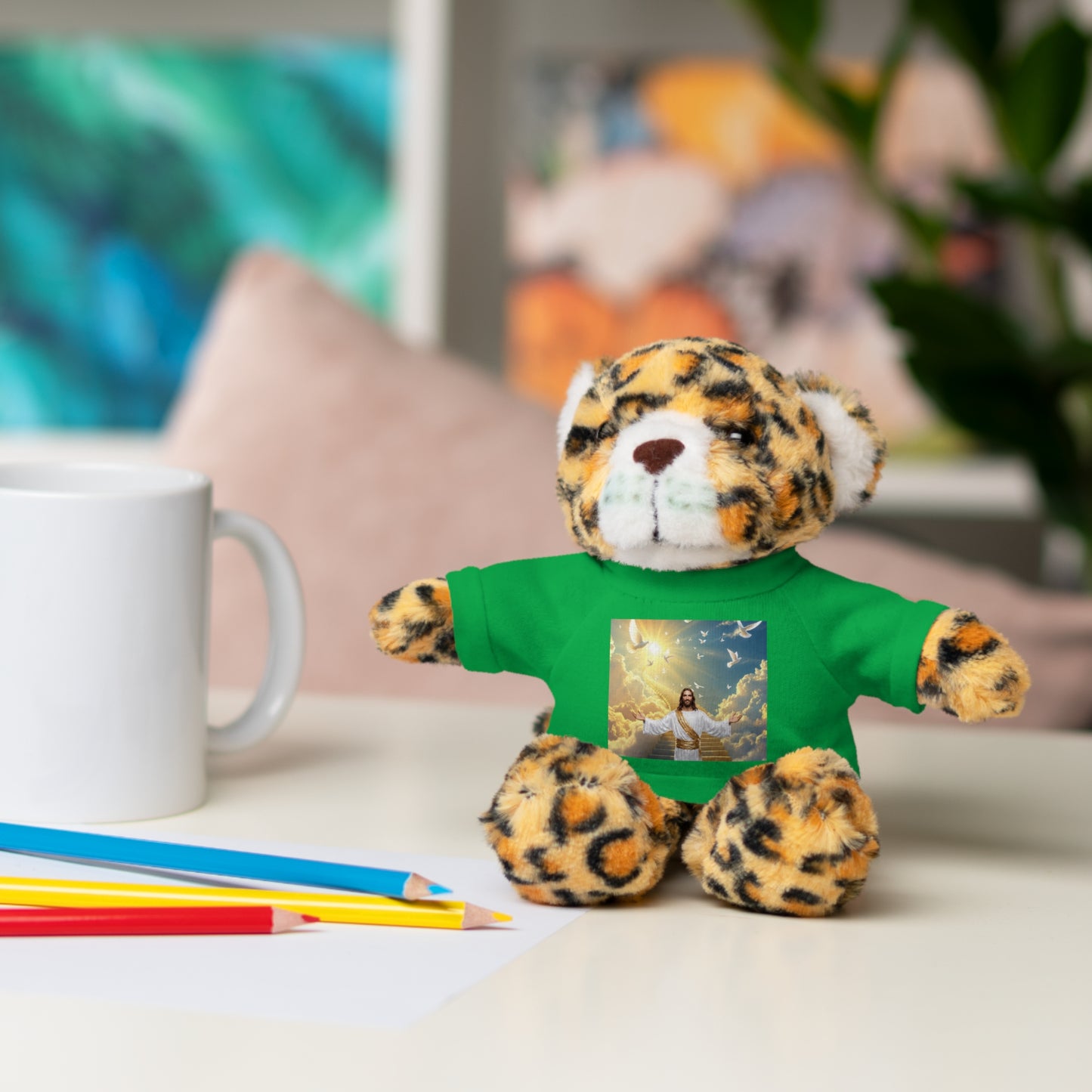 Cute Stuffed Animals with Custom Tee