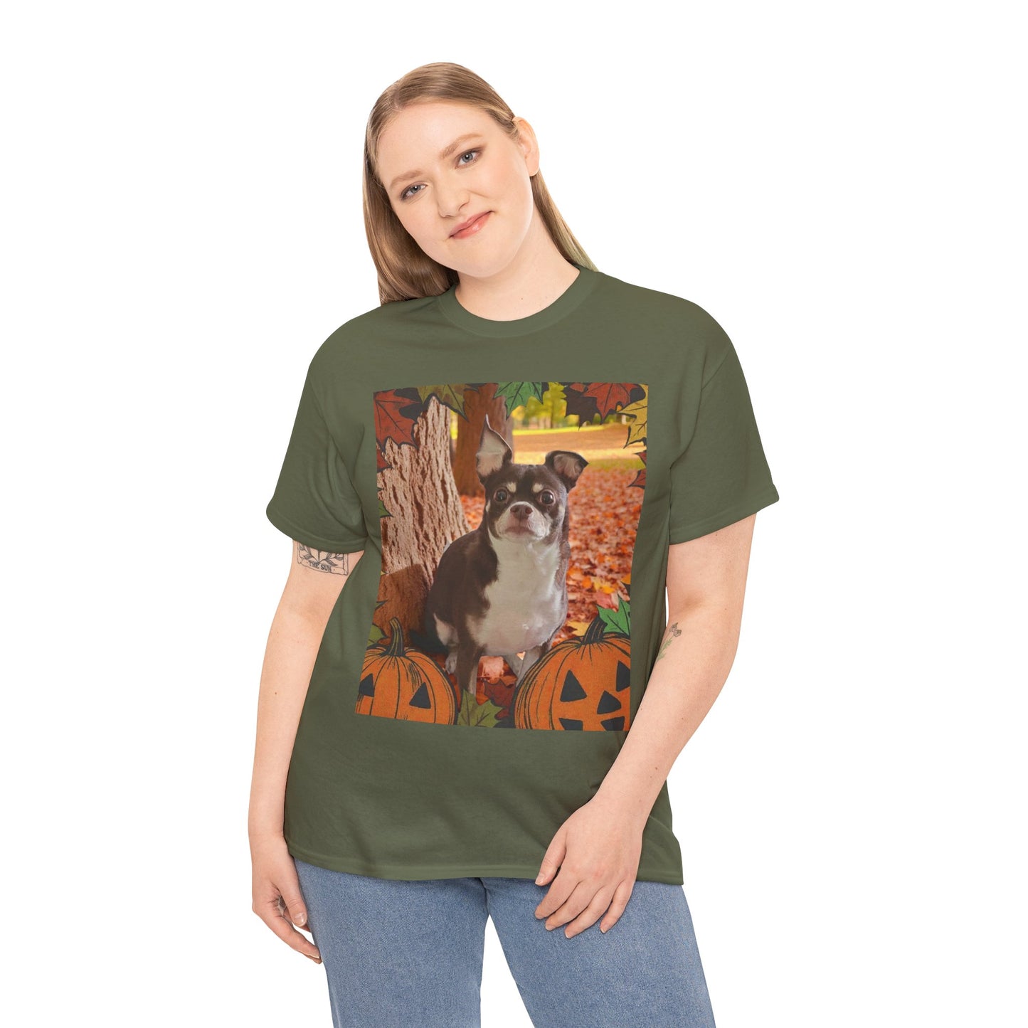 Fall Dog Unisex Tee, Dog Lovers Fall Shirt