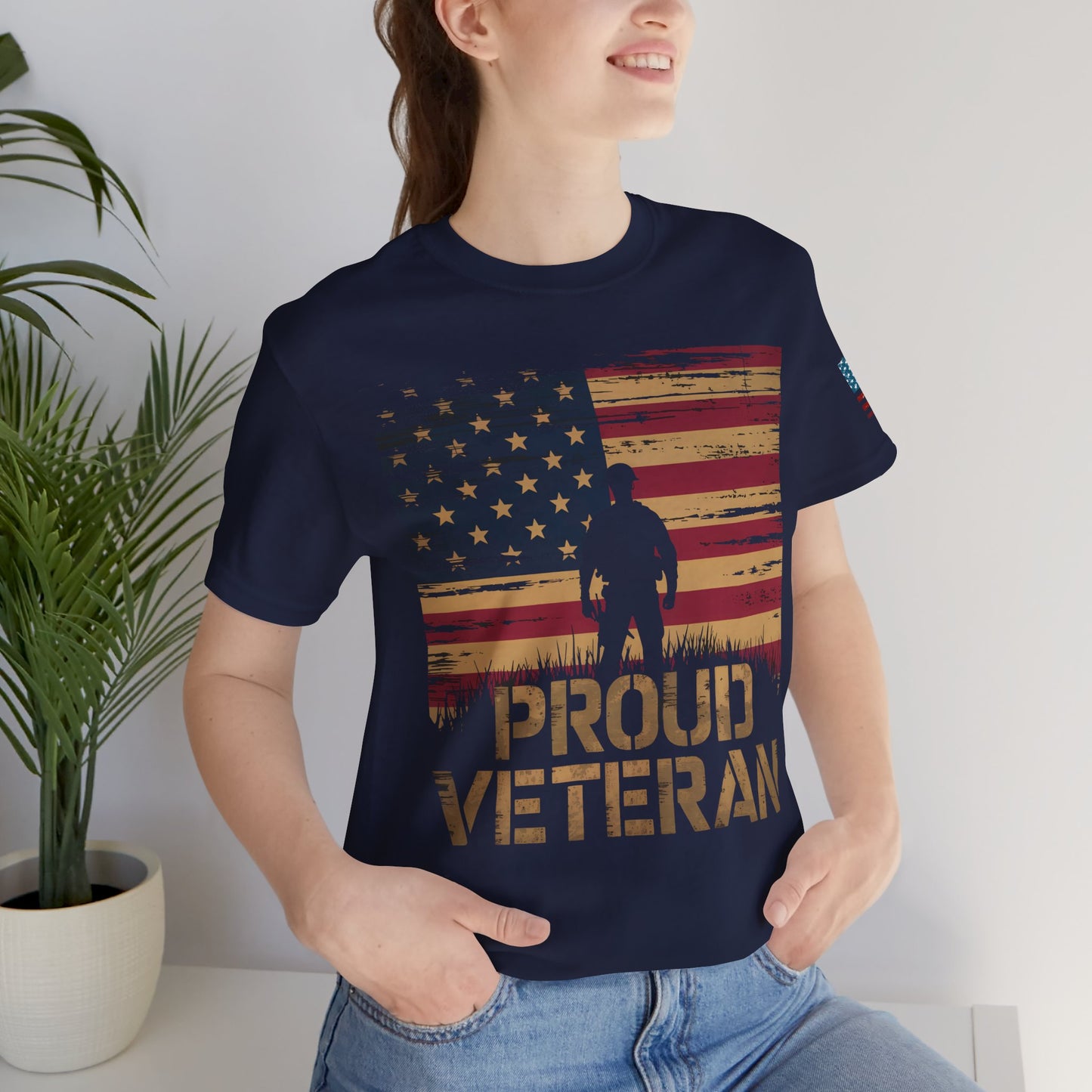 American Veteran T-Shirt — Patriotic Military Tribute Tee