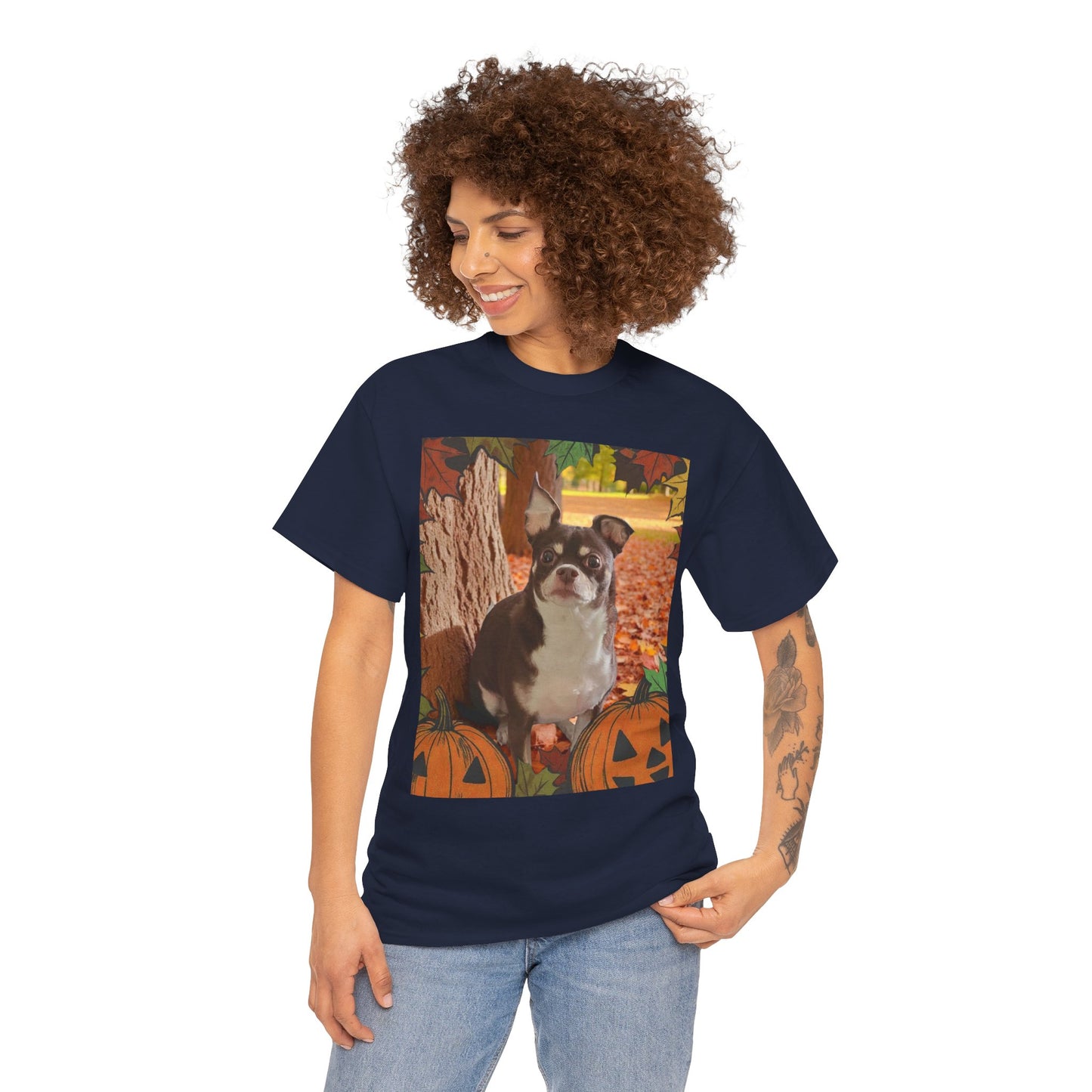 Fall Dog Unisex Tee, Dog Lovers Fall Shirt