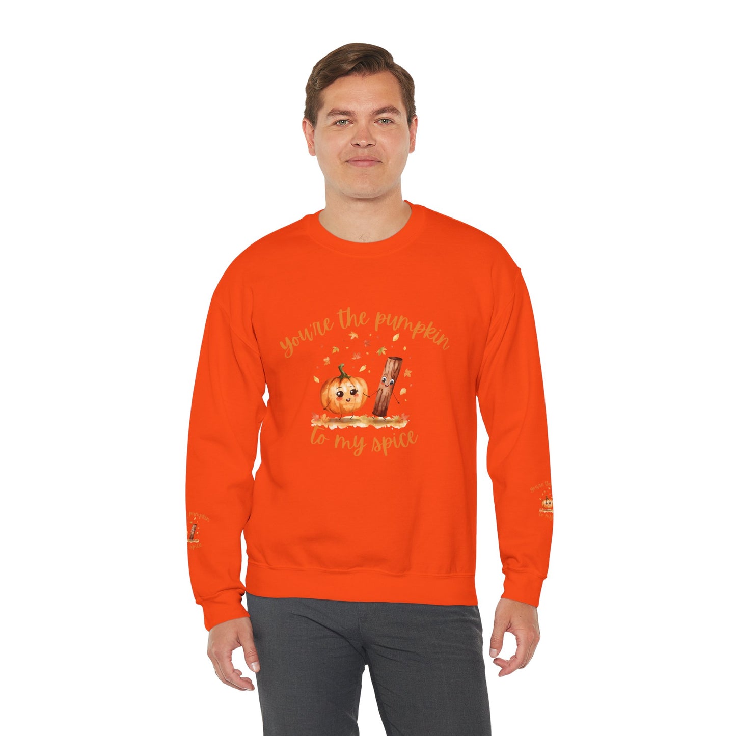 Pumpkin Spice Sweatshirt - Cozy Fall Crewneck for Halloween, Autumn Fashion, Gifts for Her, Couples Matching Outfits, Seasonal Style