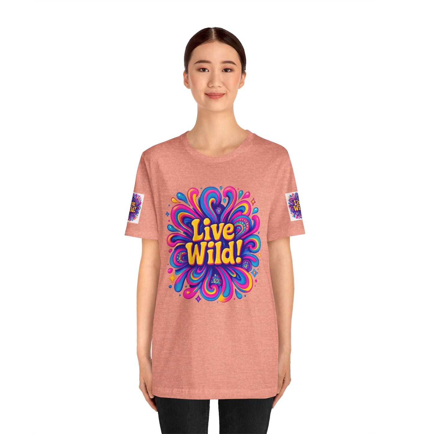 Live Wild Tee - Unisex Jersey Short Sleeve