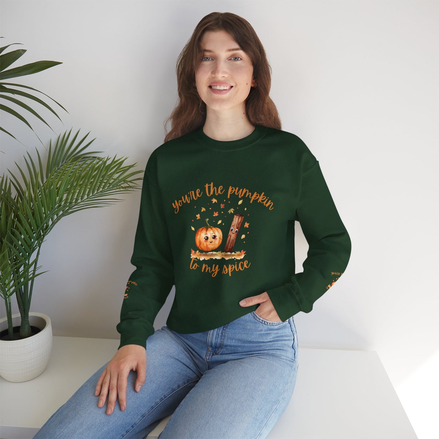 Pumpkin Spice Sweatshirt - Cozy Fall Crewneck for Halloween, Autumn Fashion, Gifts for Her, Couples Matching Outfits, Seasonal Style