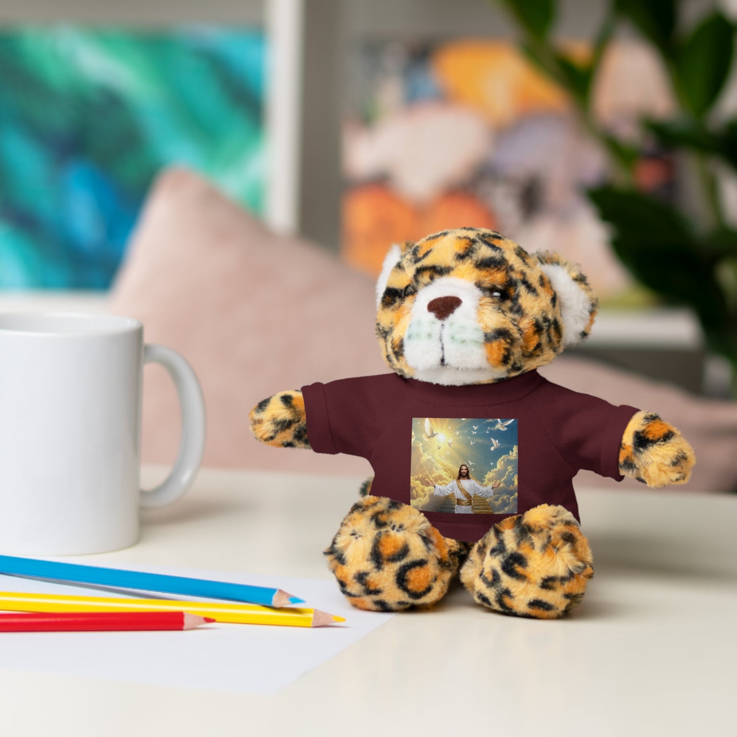 Cute Stuffed Animals with Custom Tee