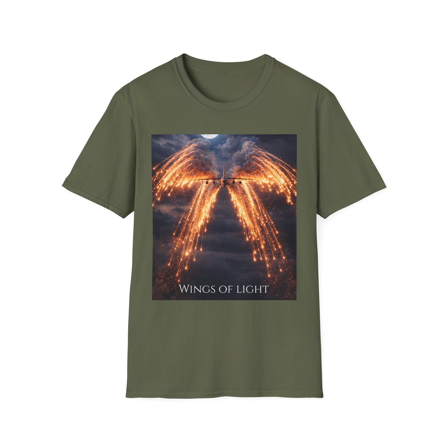 Angel Wings Tribute T-Shirt — Wings of Light Memorial Tee