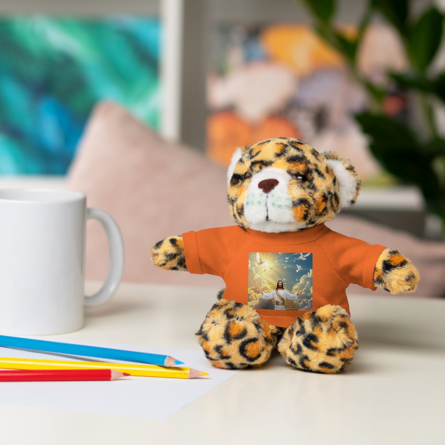 Cute Stuffed Animals with Custom Tee