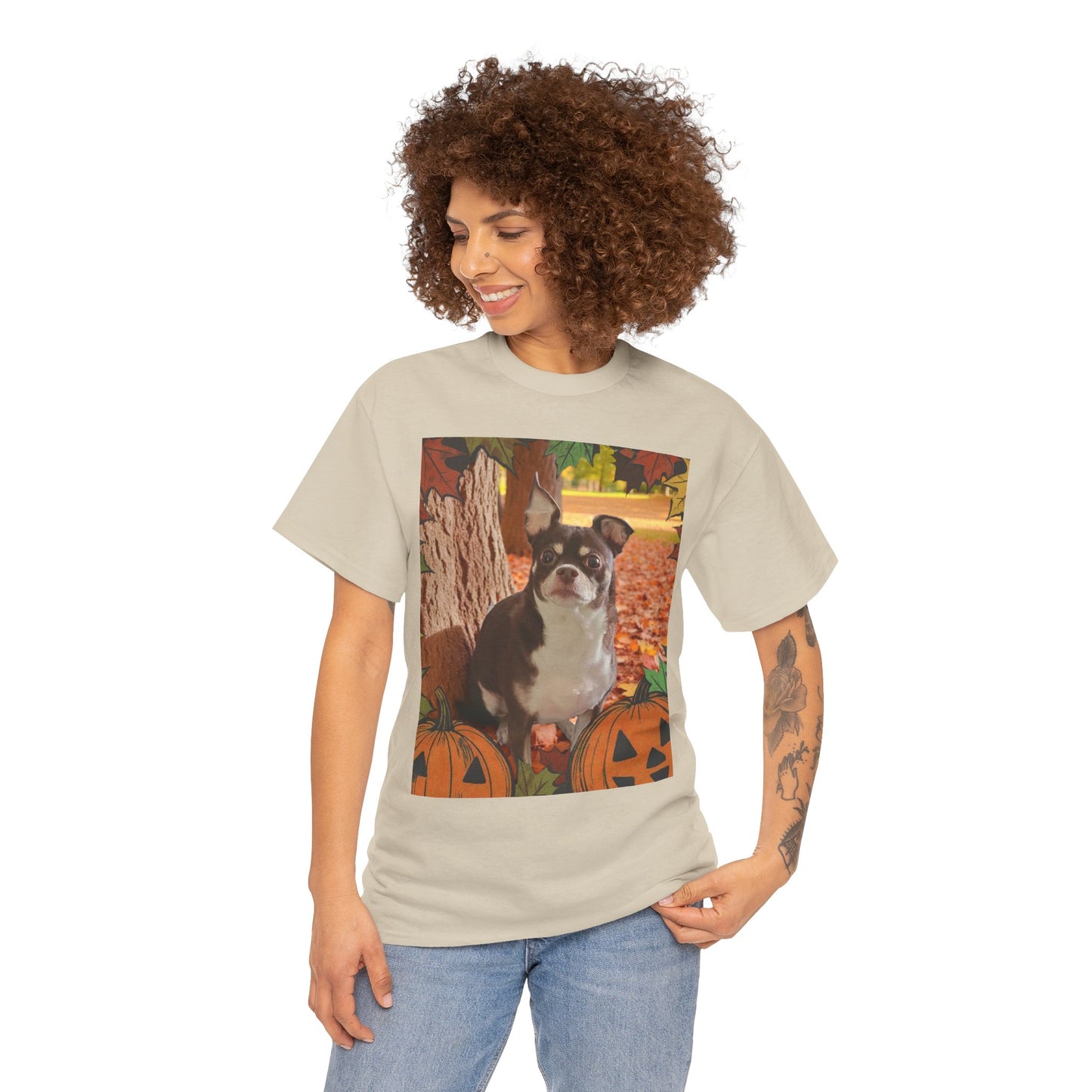 Fall Dog Unisex Tee, Dog Lovers Fall Shirt
