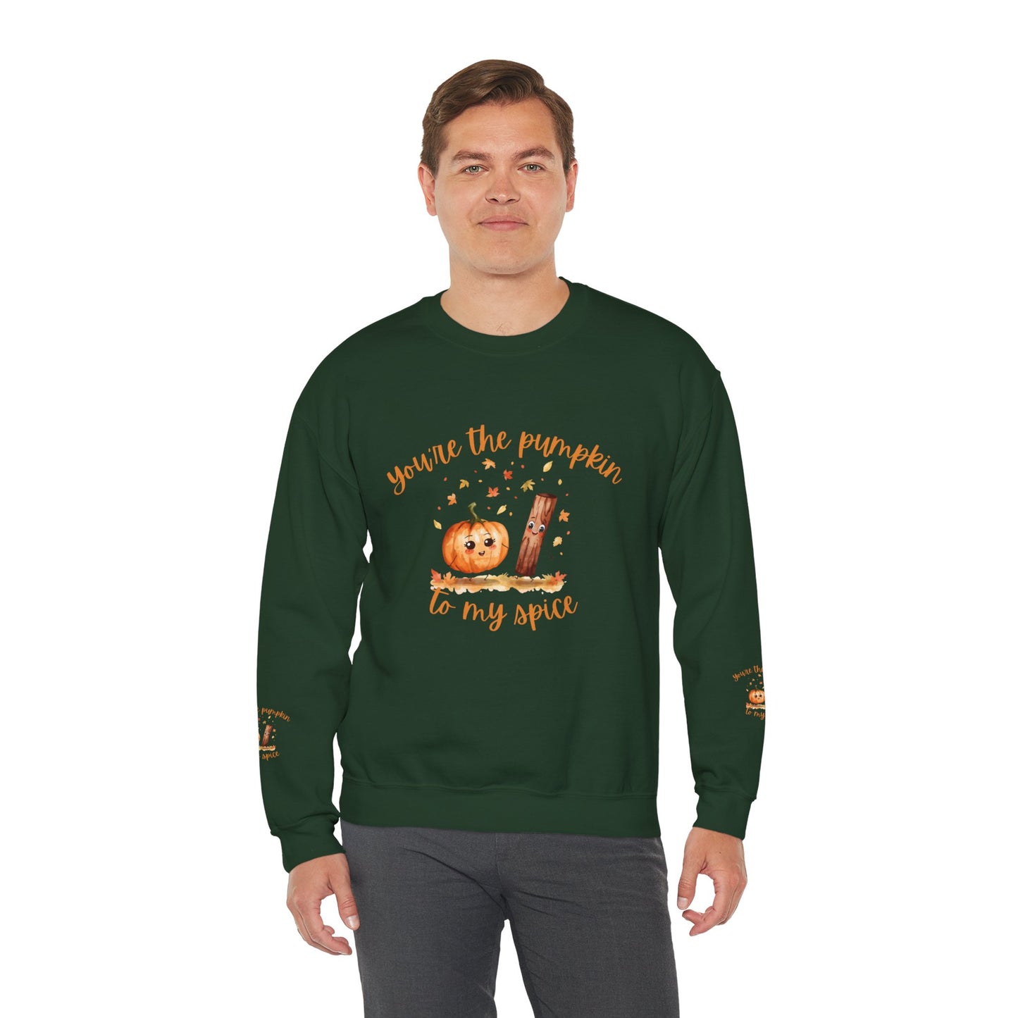 Pumpkin Spice Sweatshirt - Cozy Fall Crewneck for Halloween, Autumn Fashion, Gifts for Her, Couples Matching Outfits, Seasonal Style