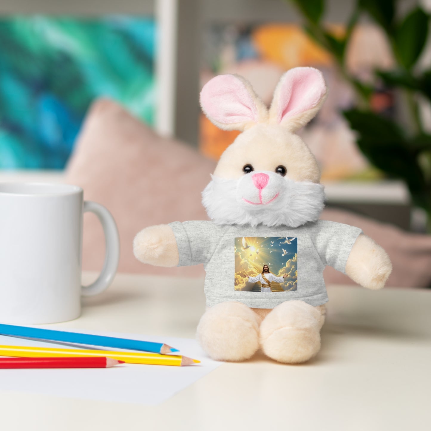 Cute Stuffed Animals with Custom Tee