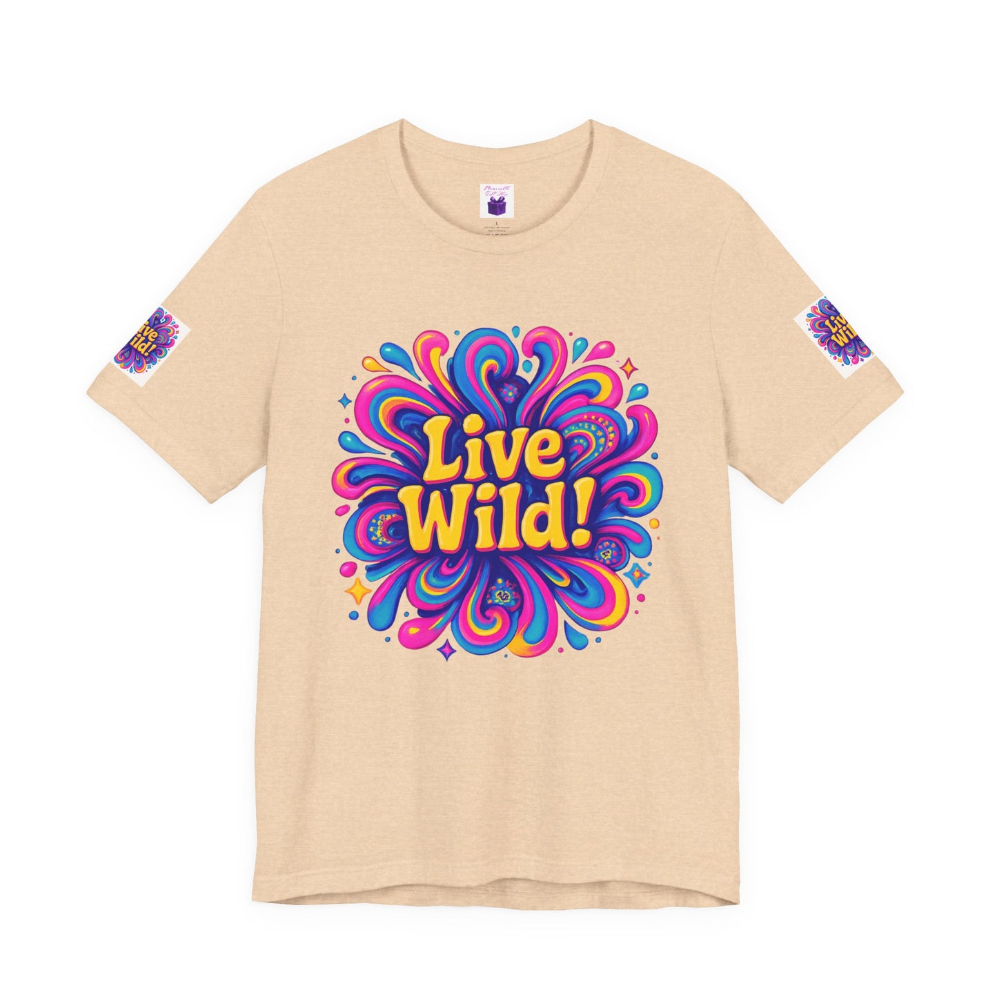 Live Wild Tee - Unisex Jersey Short Sleeve