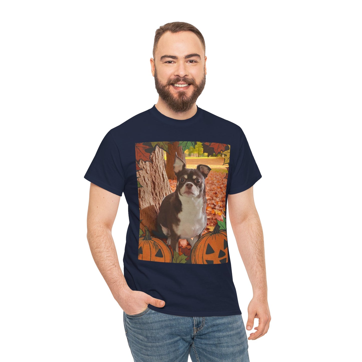 Fall Dog Unisex Tee, Dog Lovers Fall Shirt