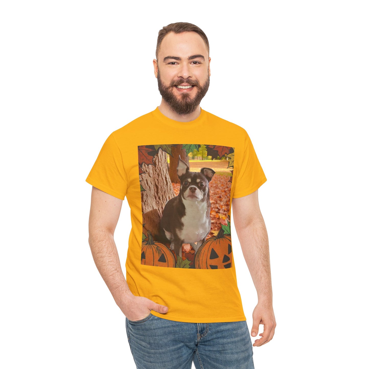 Fall Dog Unisex Tee, Dog Lovers Fall Shirt