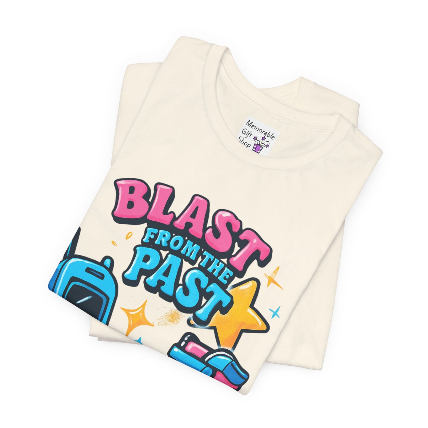 Retro Tee - Roller Skates & Cordless Phones Design