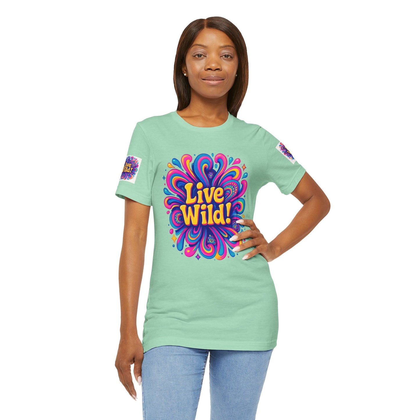 Live Wild Tee - Unisex Jersey Short Sleeve