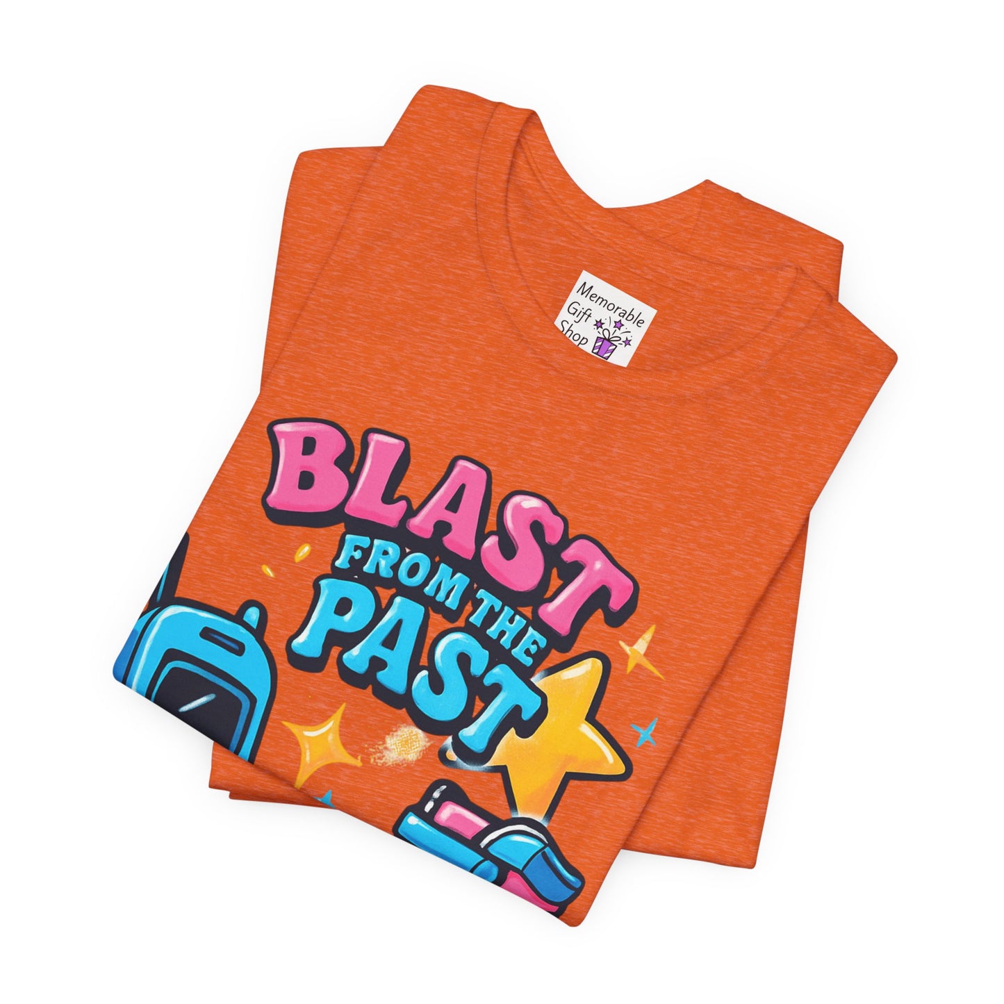 Retro Tee - Roller Skates & Cordless Phones Design