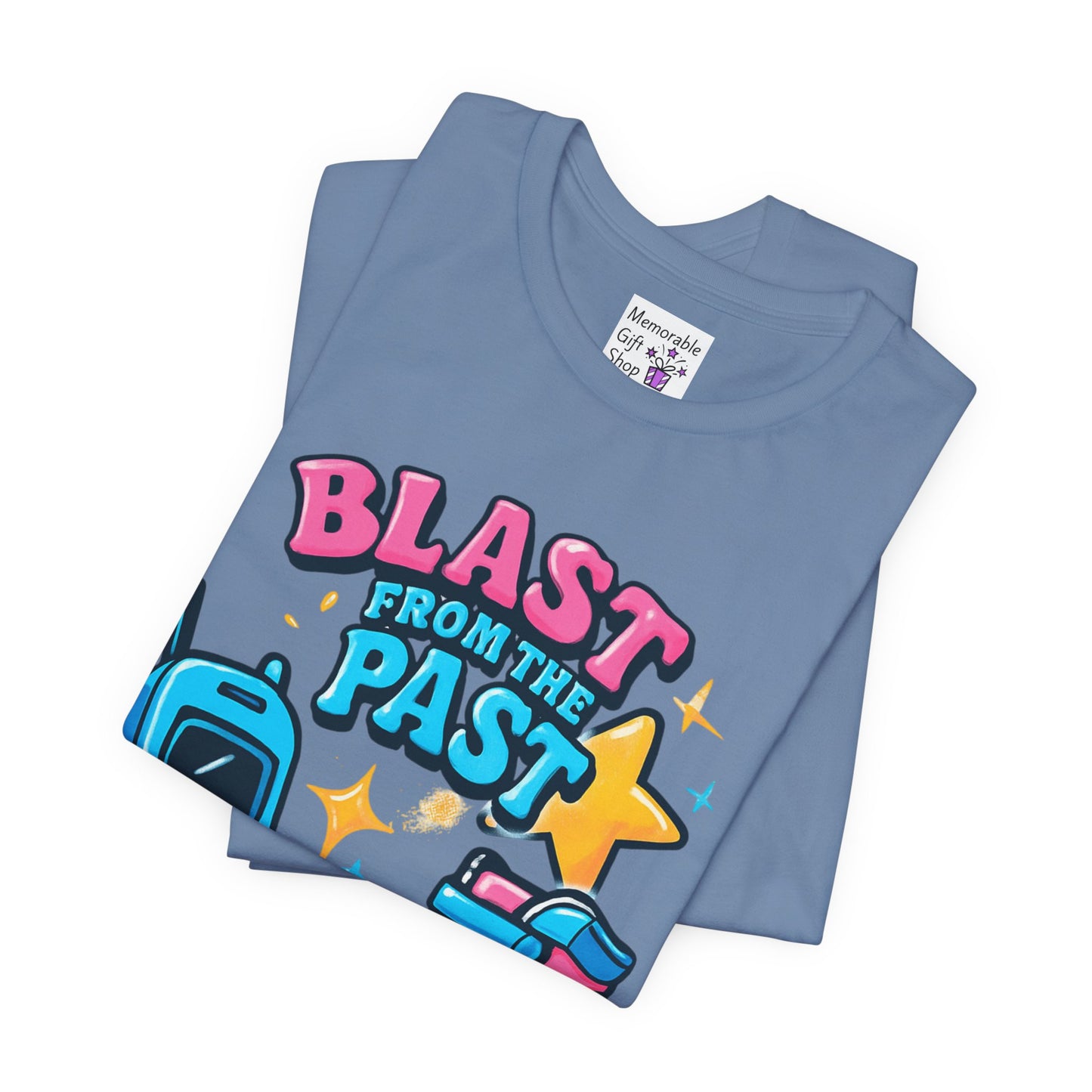 Retro Tee - Roller Skates & Cordless Phones Design