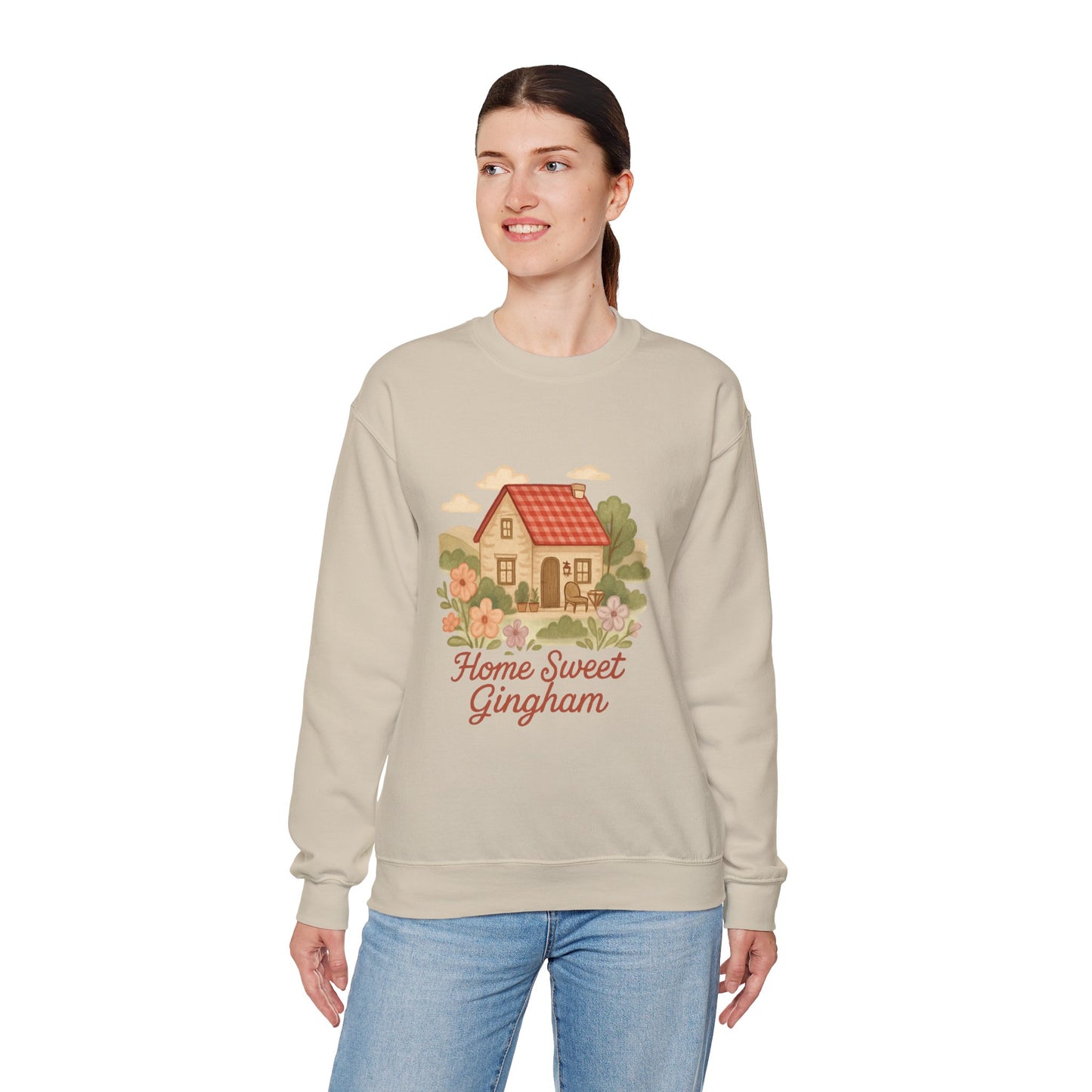 English Cottage Crewneck Sweatshirt
