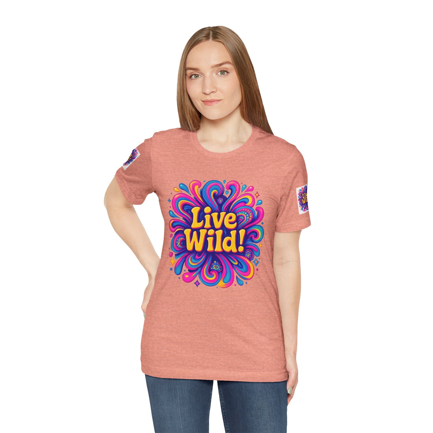 Live Wild Tee - Unisex Jersey Short Sleeve