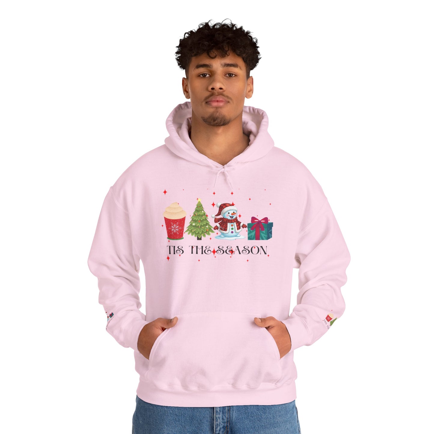 Festive Holiday Hoodie - 'Tis the Season Sweatshirt