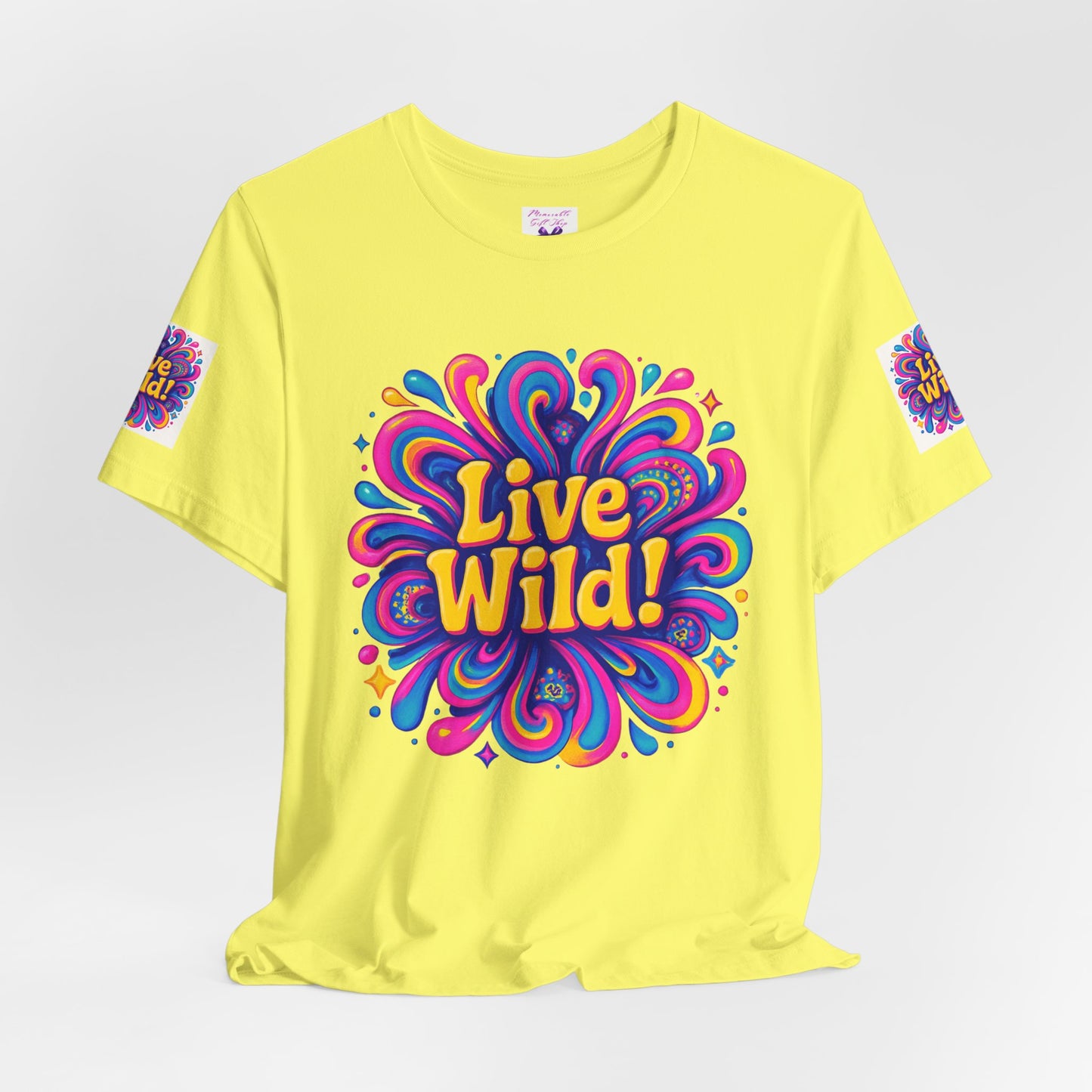 Live Wild Tee - Unisex Jersey Short Sleeve