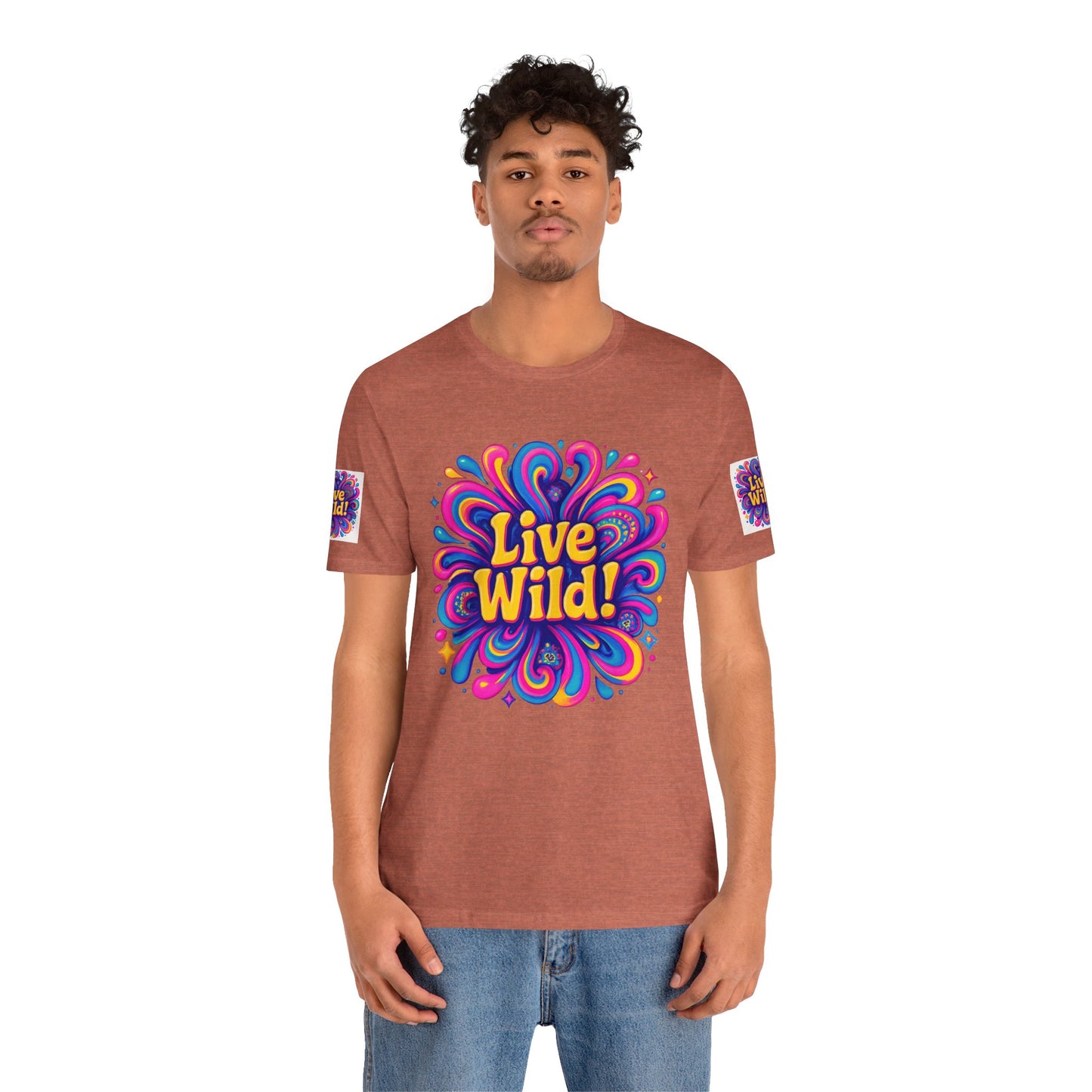 Live Wild Tee - Unisex Jersey Short Sleeve
