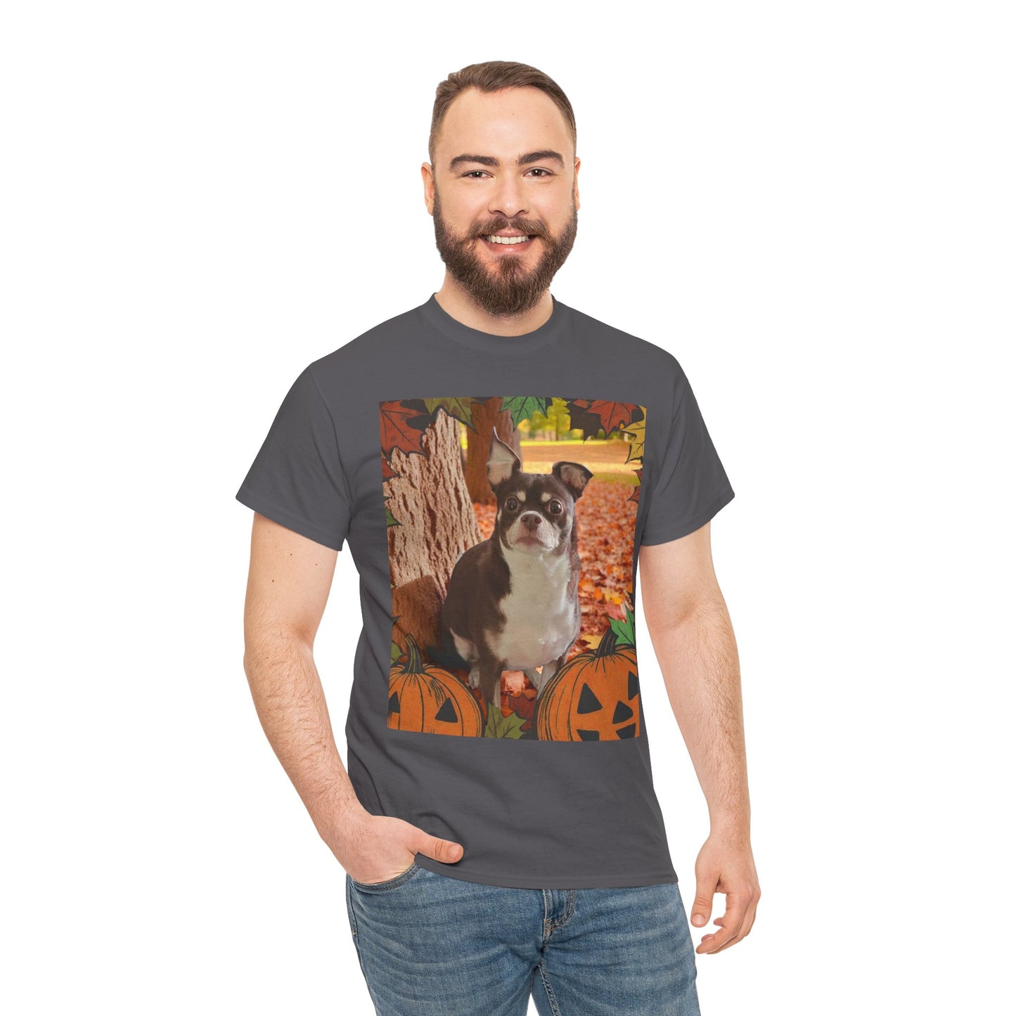 Fall Dog Unisex Tee, Dog Lovers Fall Shirt